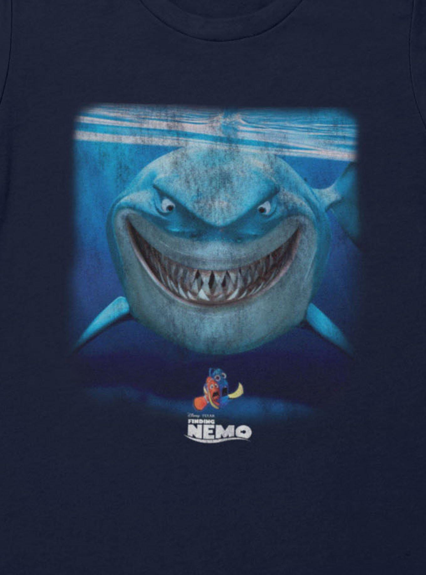 Disney Pixar Finding Nemo Bruce Grin Womens T-Shirt