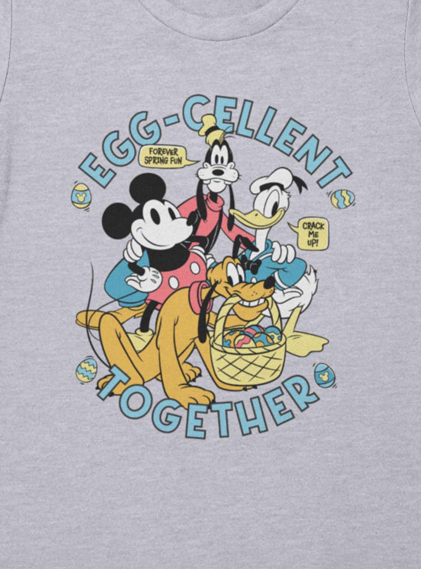 Disney Mickey Mouse And Friends Easter Egg-Cellent Together Womens T-Shirt, , hi-res