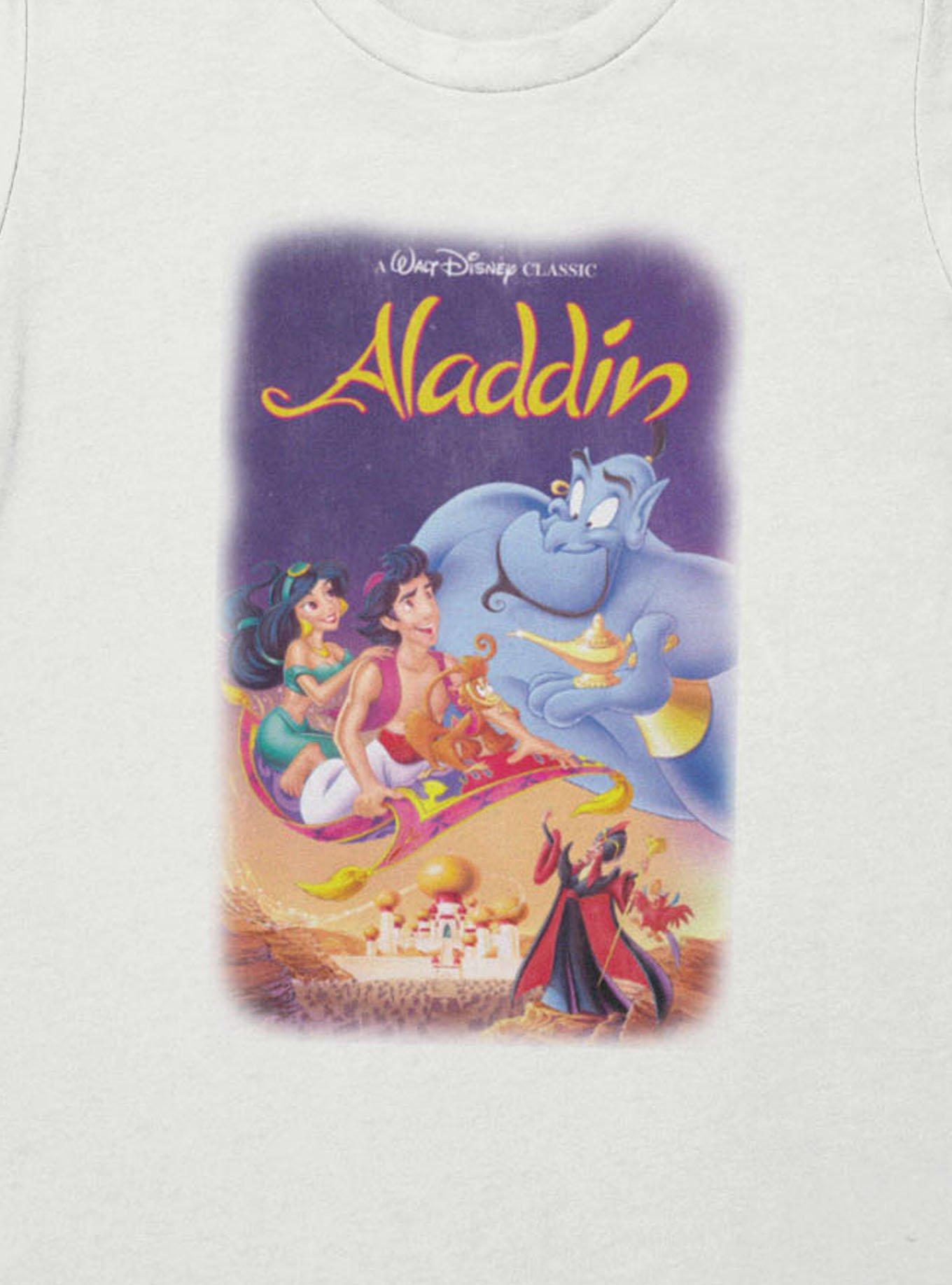 Disney Aladdin Classic Movie Cover Womens T-Shirt, , hi-res