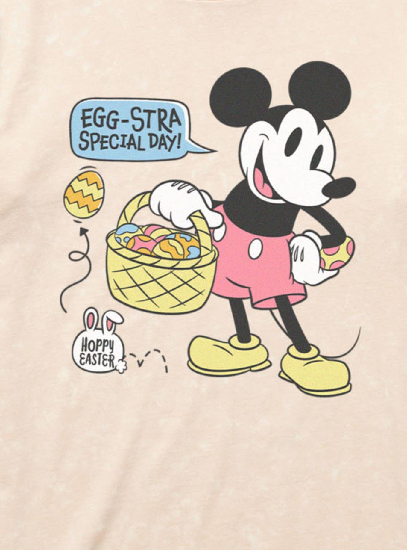 Disney Mickey Mouse Egg-Stra Special Day Hoppy Easter Mineral Wash T-Shirt, , hi-res