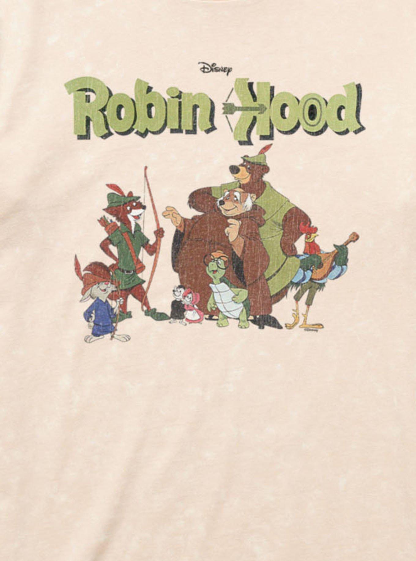 Disney Robin Hood Group Meet Mineral Wash T-Shirt, , hi-res