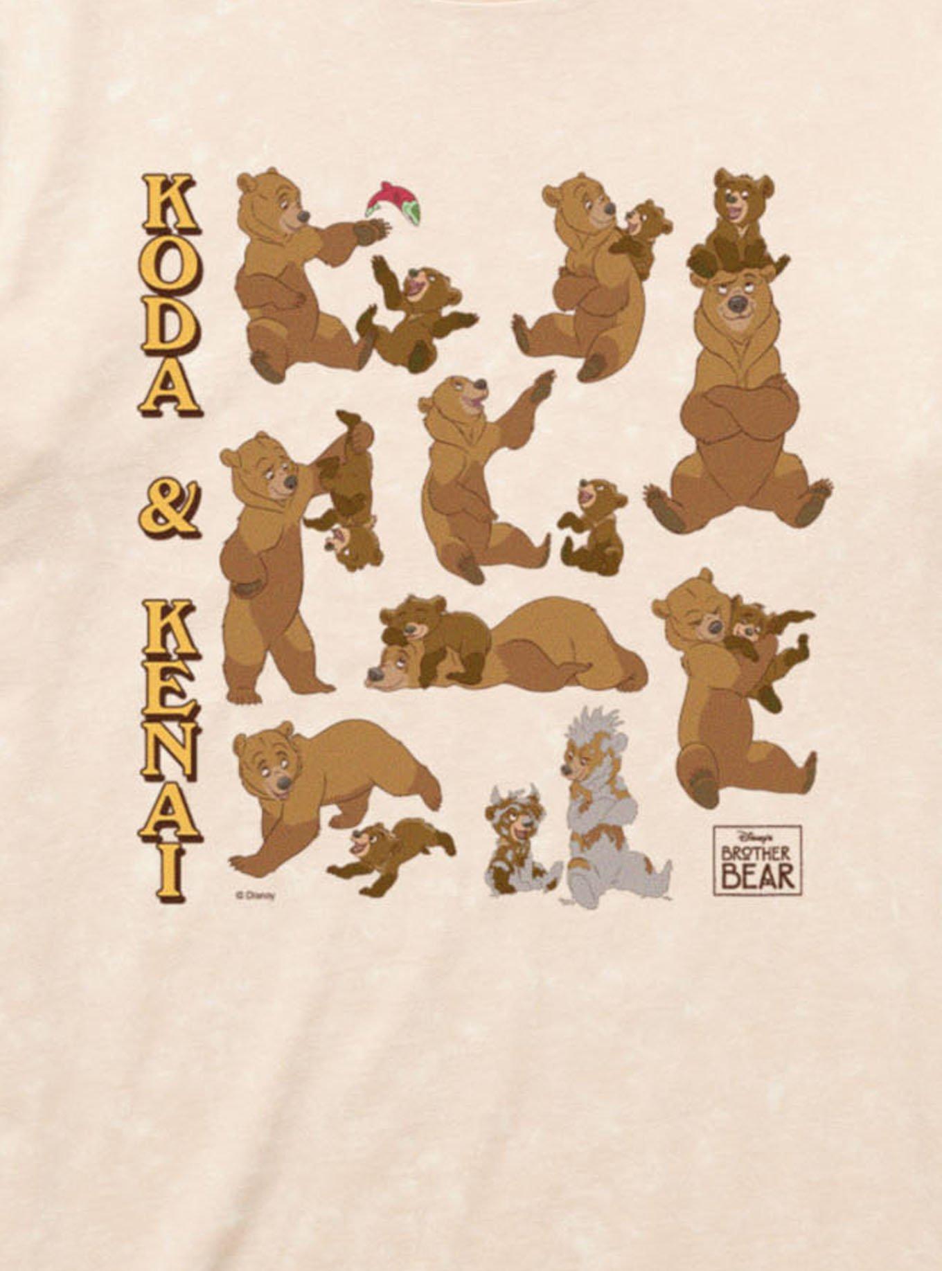Disney Brother Bear Koda And Kenai Fun Times Mineral Wash T-Shirt, NATURAL MINERAL WASH, alternate