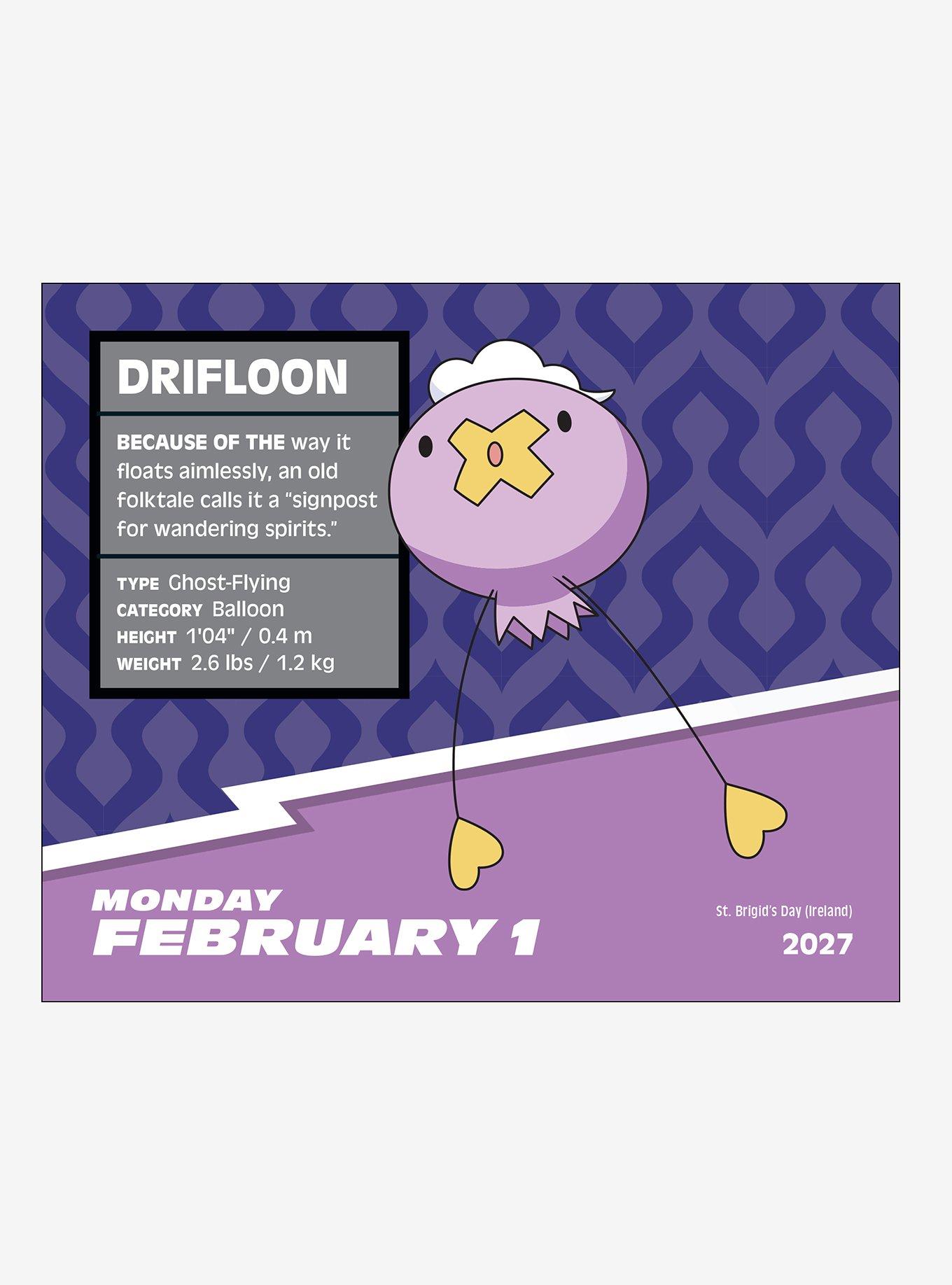 Pok&eacute;mon 2027 Desk Calendar, , alternate - view 3