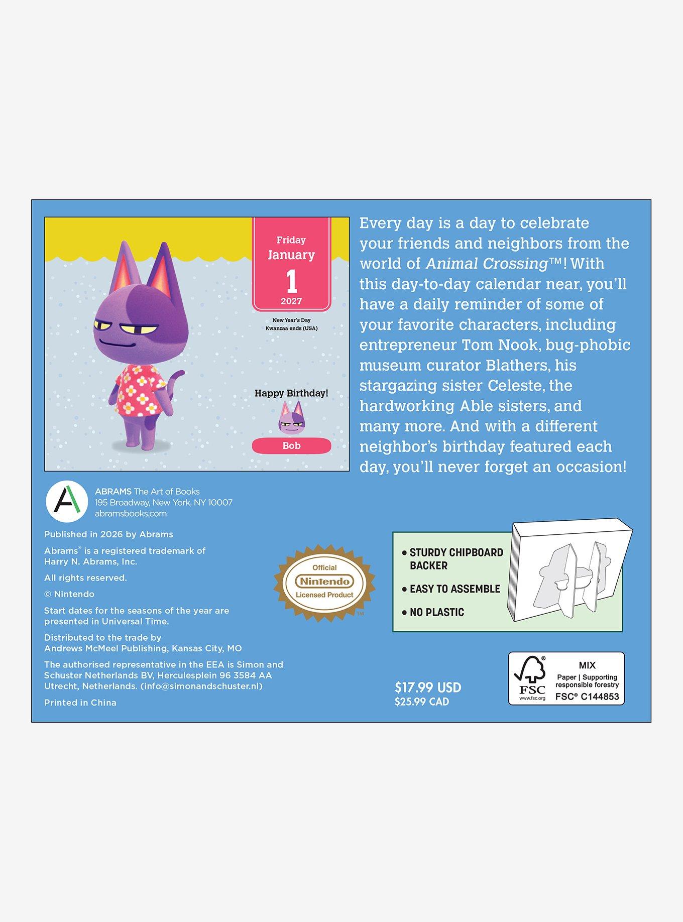 Animal Crossing 2027 Desk Calendar, , alternate - view 4