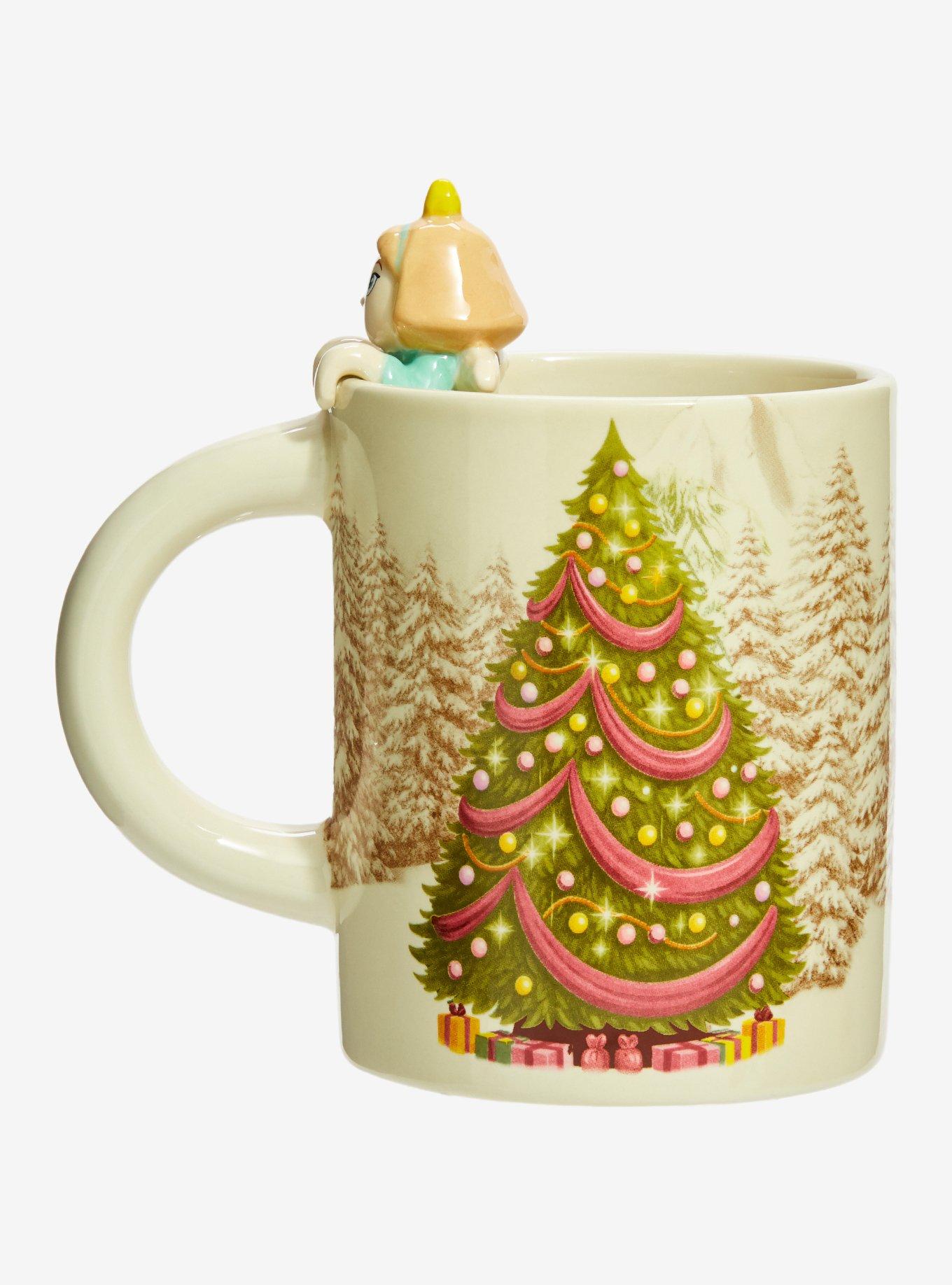 Disney Beauty and the Beast: The Enchanted Christmas Angelique Peeker Mug - BoxLunch Exclusive, , alternate - view 3