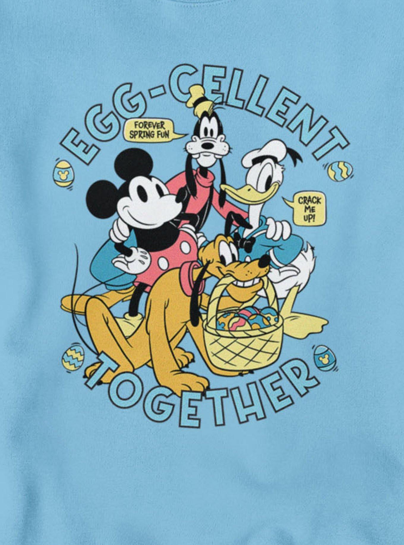 Disney Mickey Mouse And Friends Easter Egg-Cellent Together Sweatshirt, , hi-res