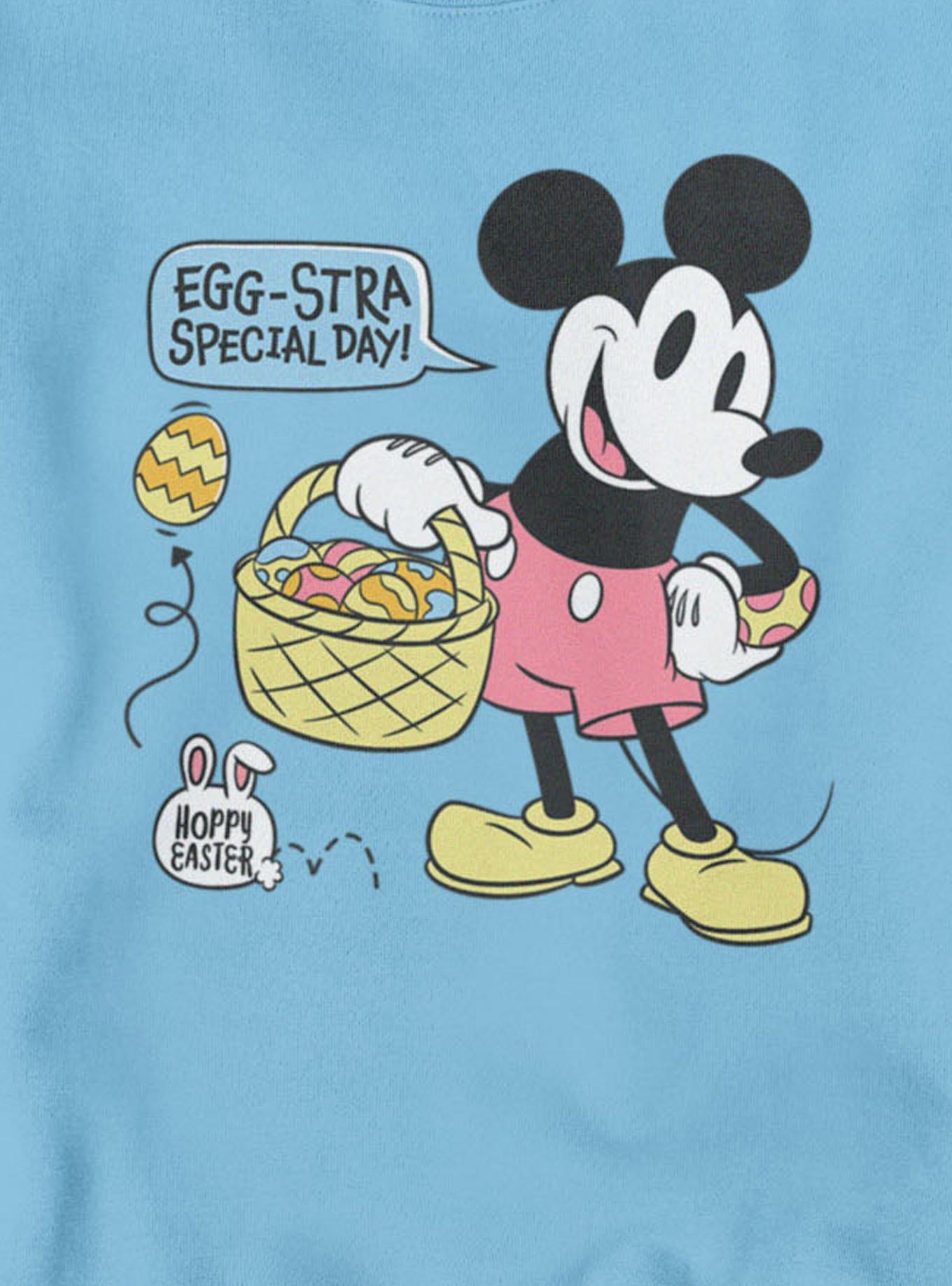 Disney Mickey Mouse Egg-Stra Special Day Hoppy Easter Sweatshirt