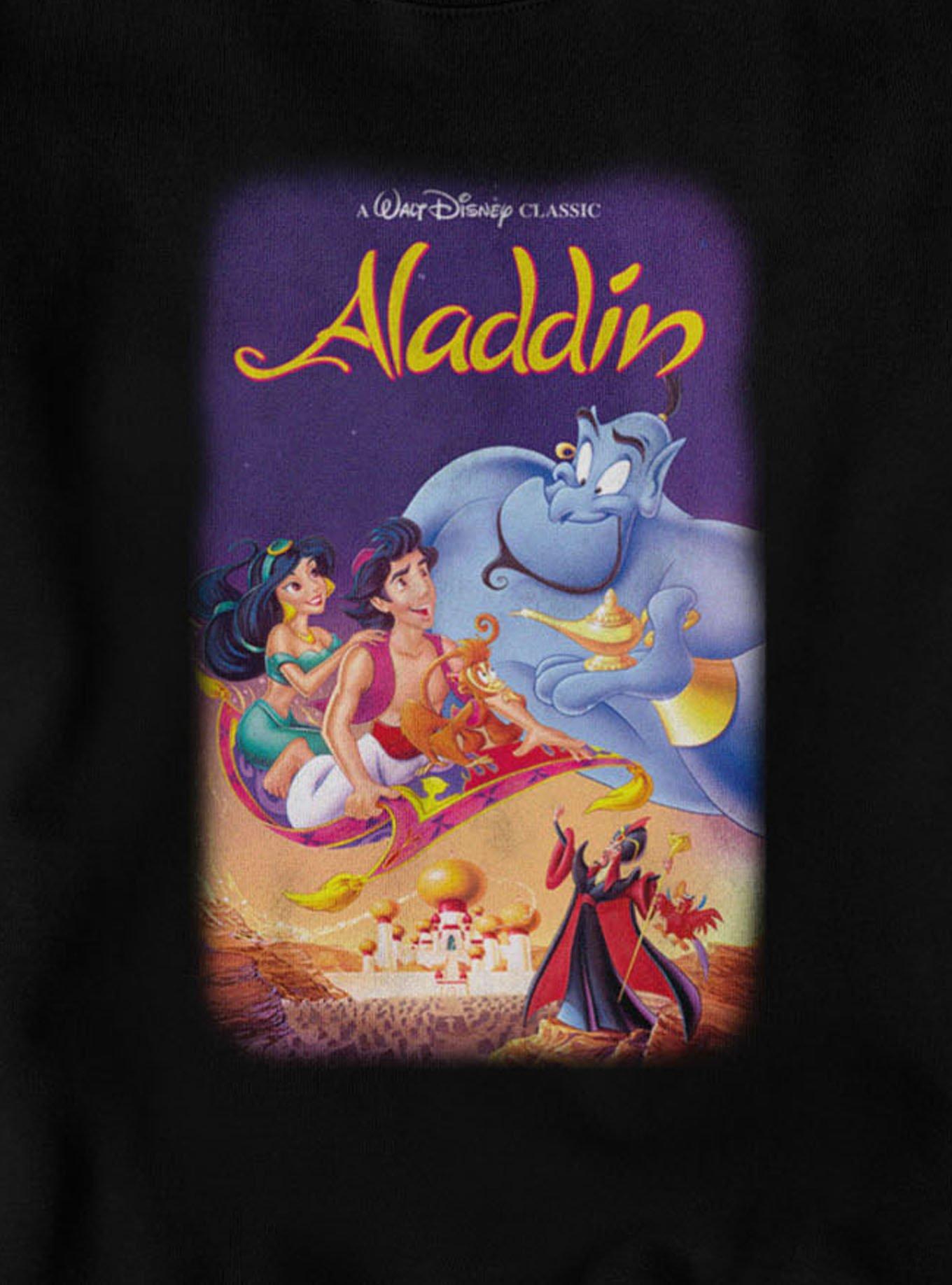 Disney Aladdin Classic Movie Cover Sweatshirt