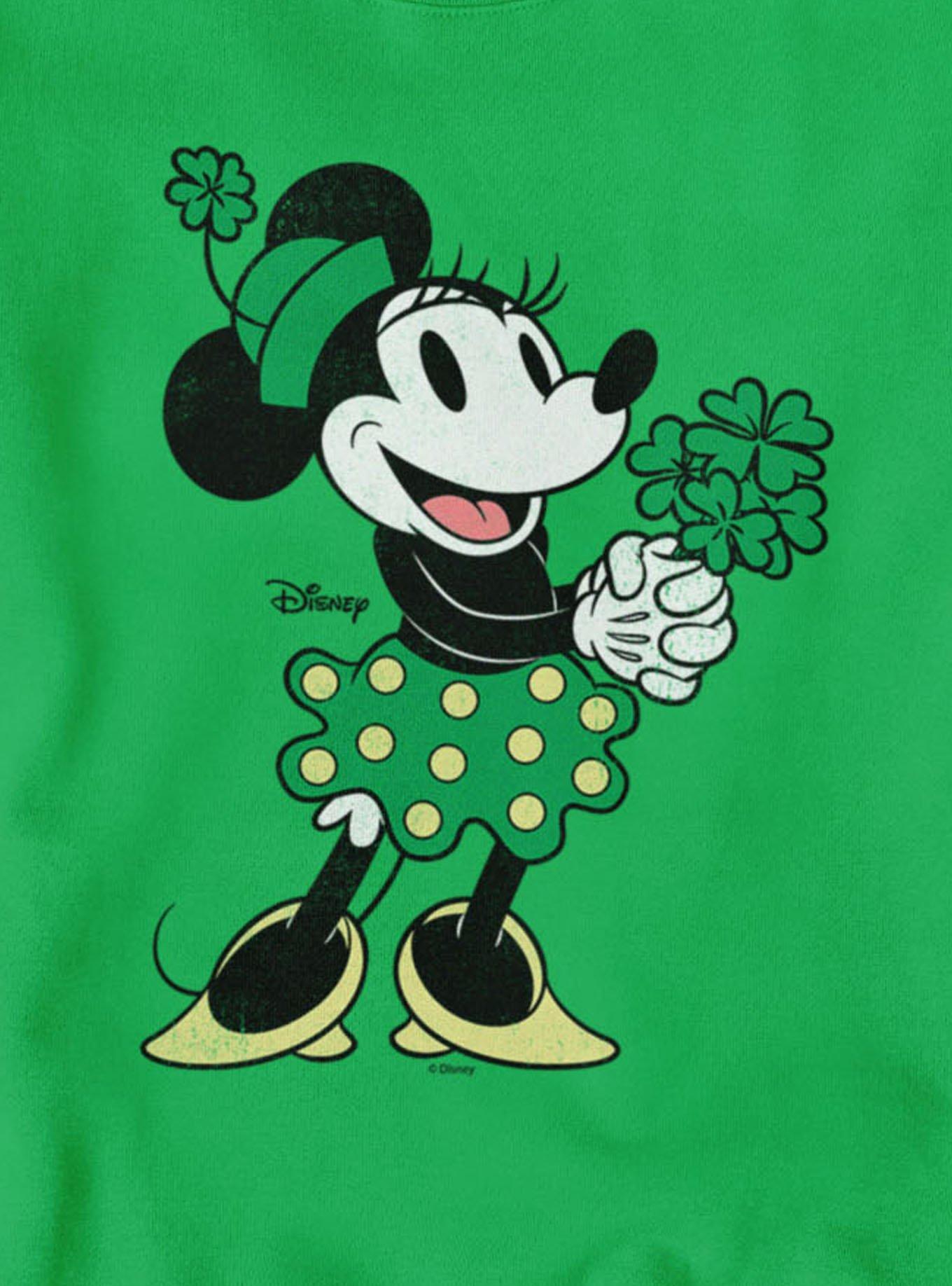Disney Minnie Mouse St. Patrick's Lucky Dress Sweatshirt, , hi-res