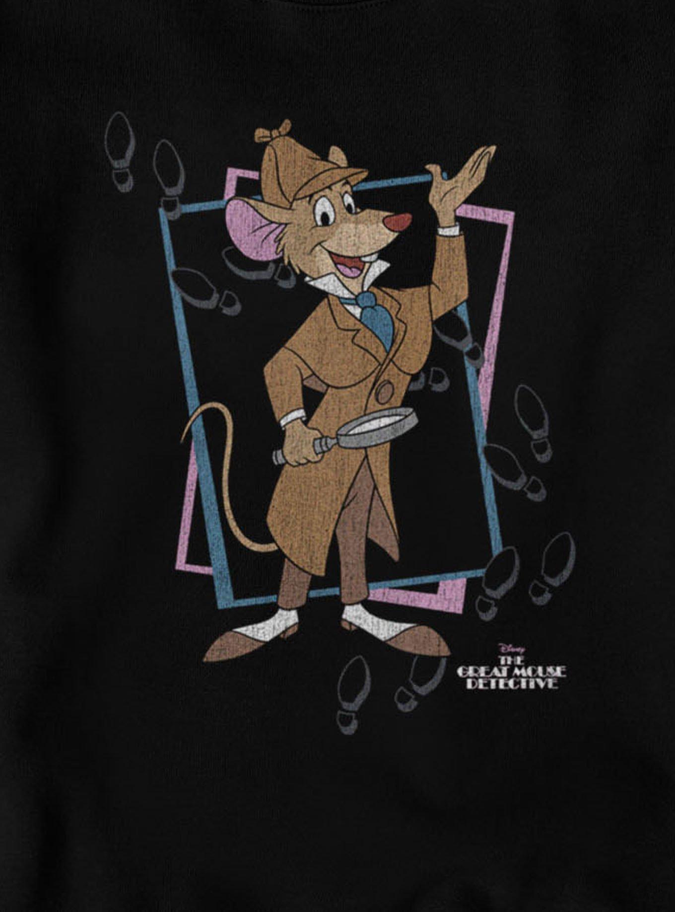 Disney The Great Mouse Detective Basil & Footprints Sweatshirt, , hi-res