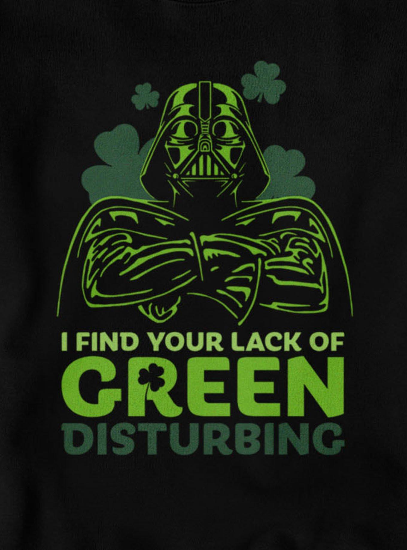 Star Wars Darth Vader St. Patrick's Your Lack Of Green Disturbing Sweatshirt, , hi-res