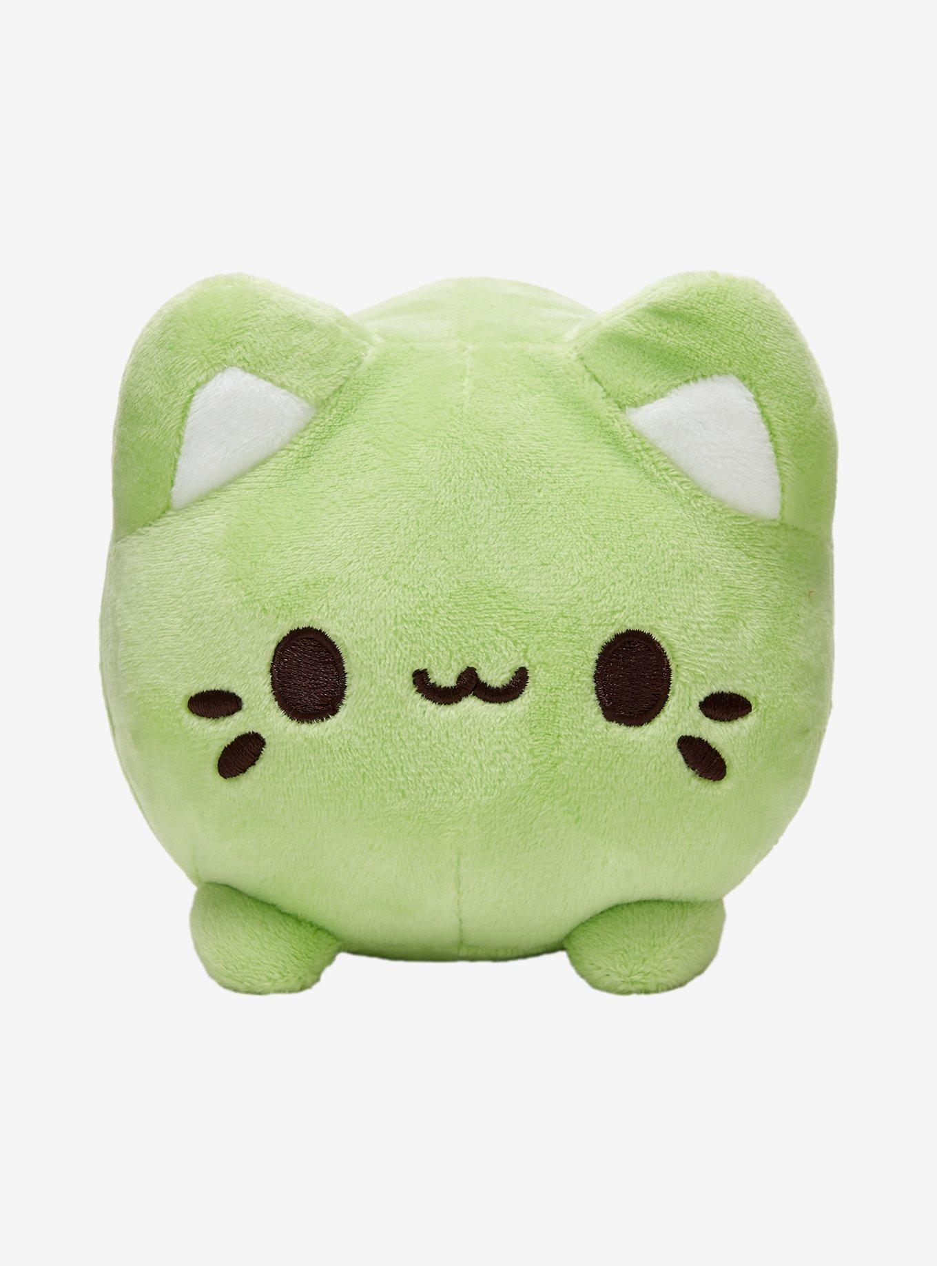 Tasty Peach Meowchi Green Tea Plush, , hi-res