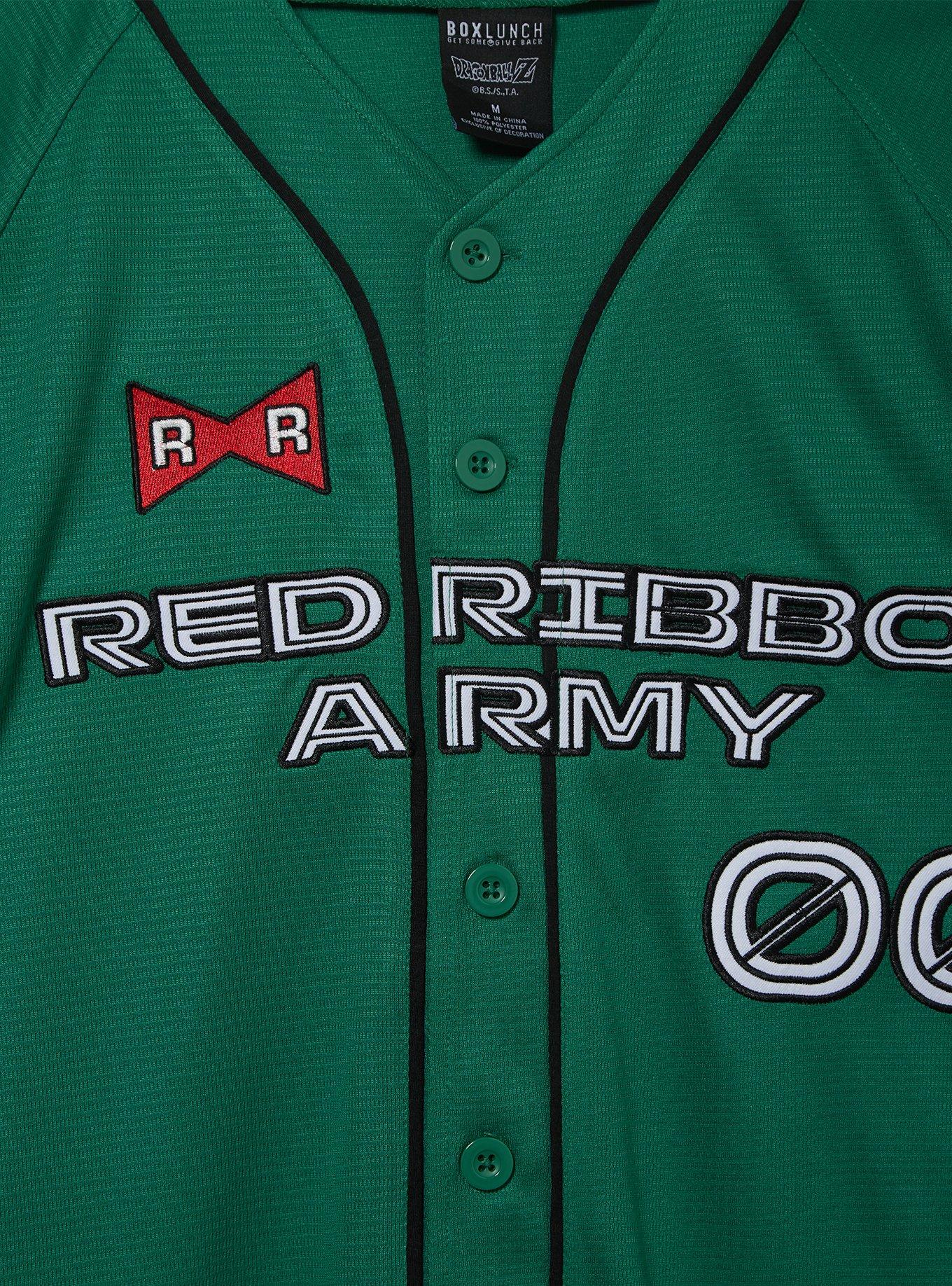 Dragon Ball Z Red Ribbon Army Baseball Jersey - BoxLunch Exclusive