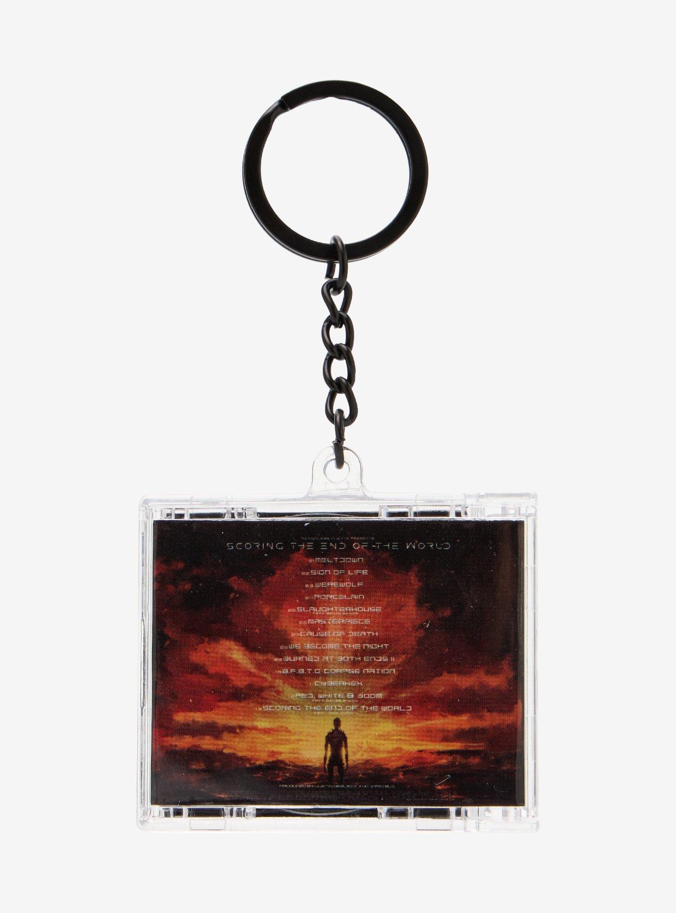 Motionless In White Scoring End Of World CD Keychain, , alternate - view 3