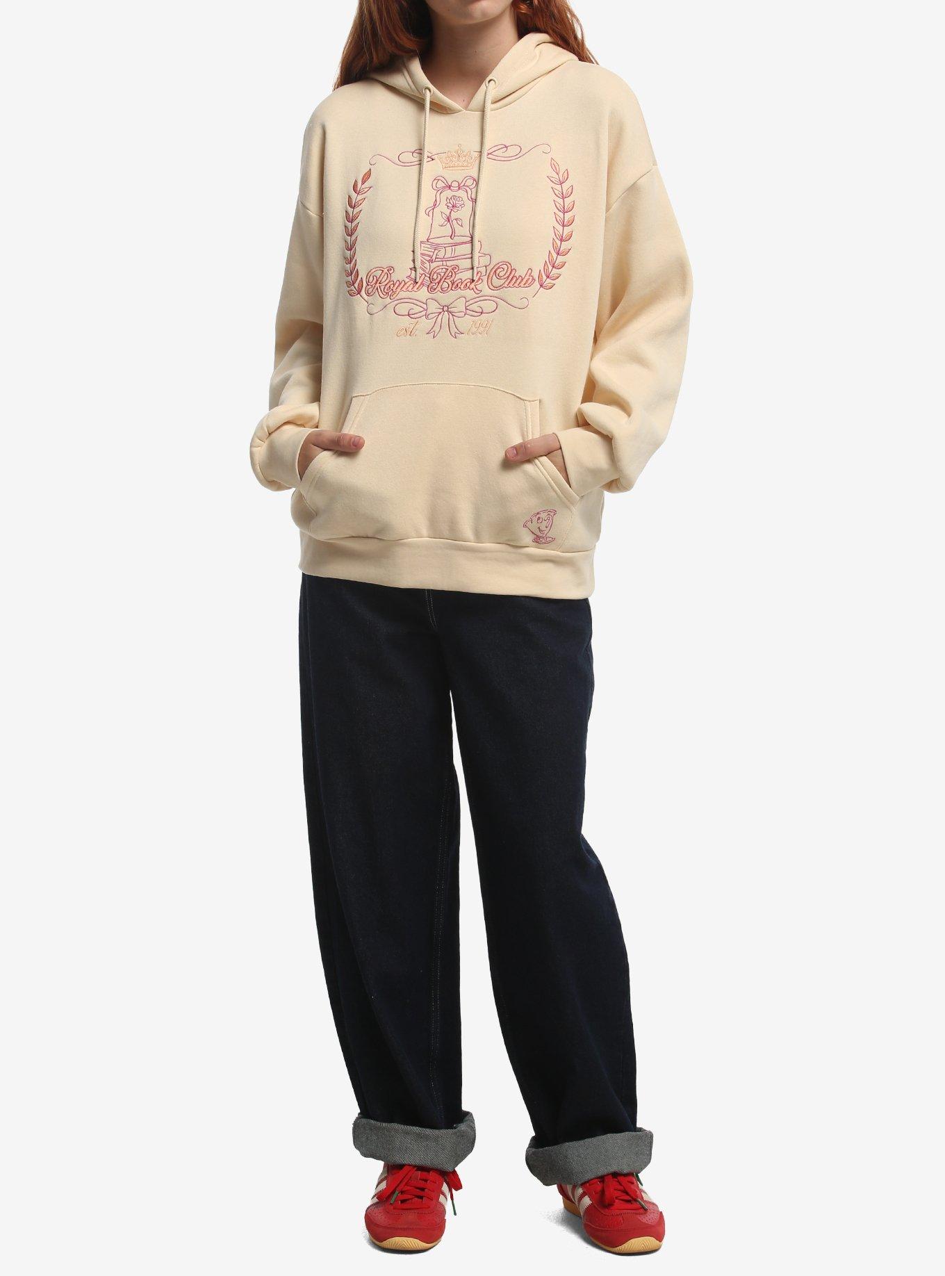 Her Universe Disney Beauty and The Beast Belle Royal Book Club Hoodie Her Universe Exclusive, MULTI, alternate - view 3
