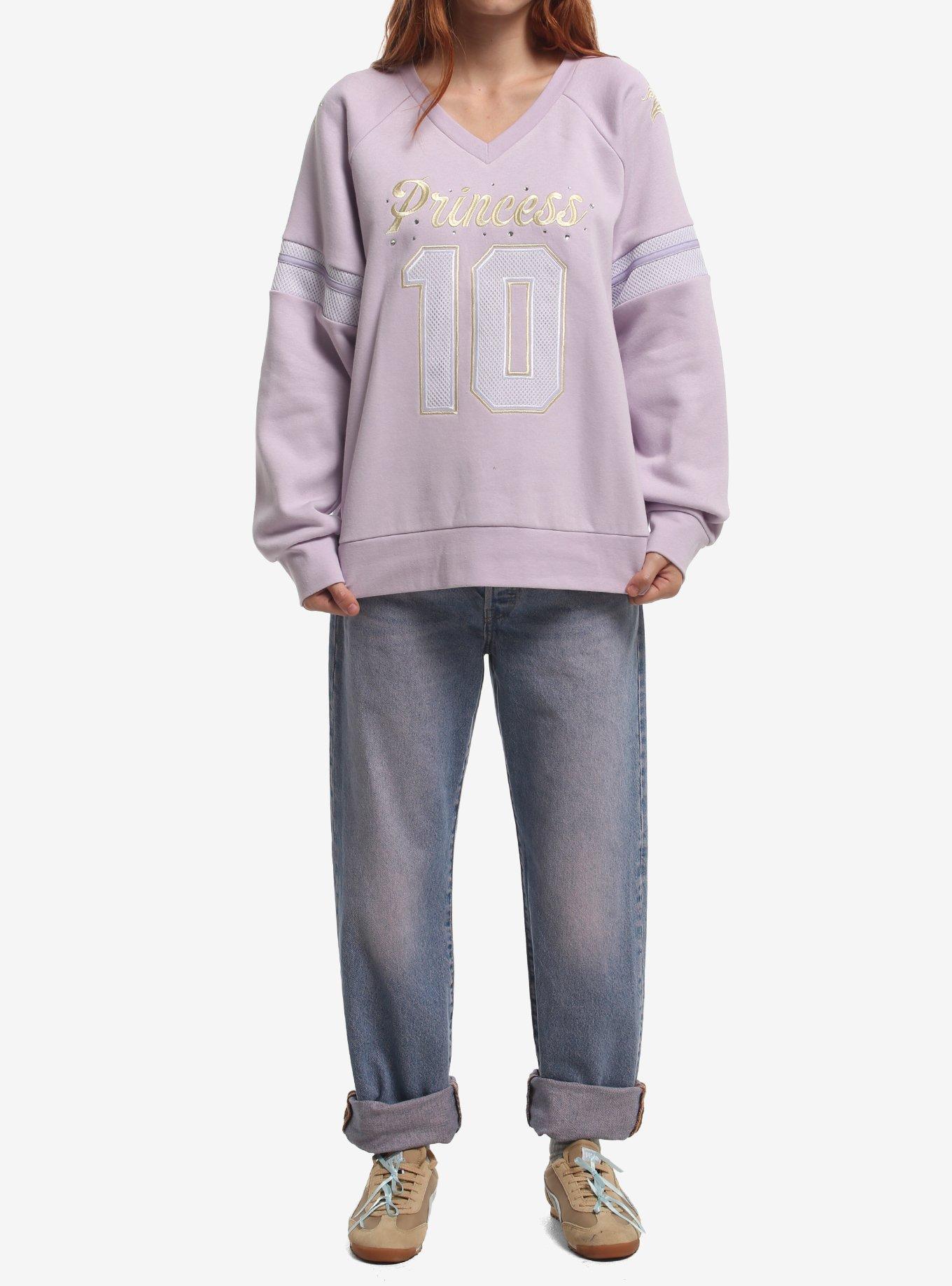 Her Universe Disney Princess Rapunzel Varsity Sweatshirt Her Universe Exclusive, MULTI, alternate - view 3
