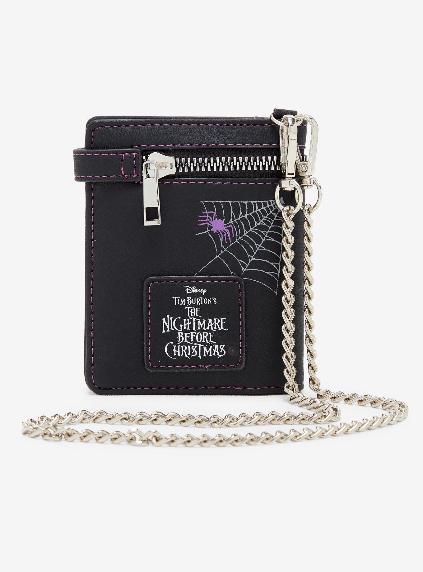 The Nightmare Before Christmas Jack Zipper Chain Wallet, , alternate - view 3