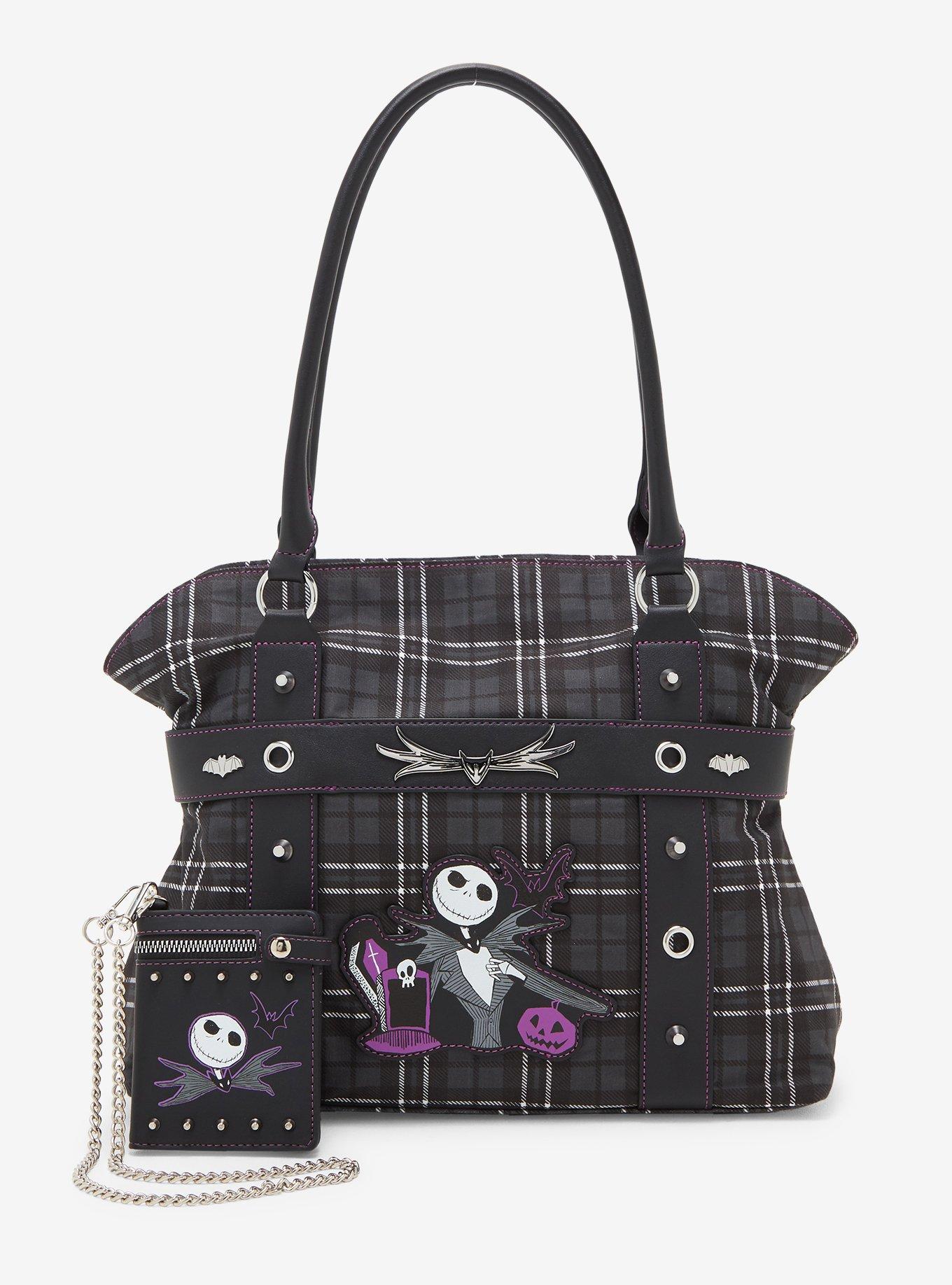 The Nightmare Before Christmas Jack Zipper Chain Wallet, , alternate - view 5