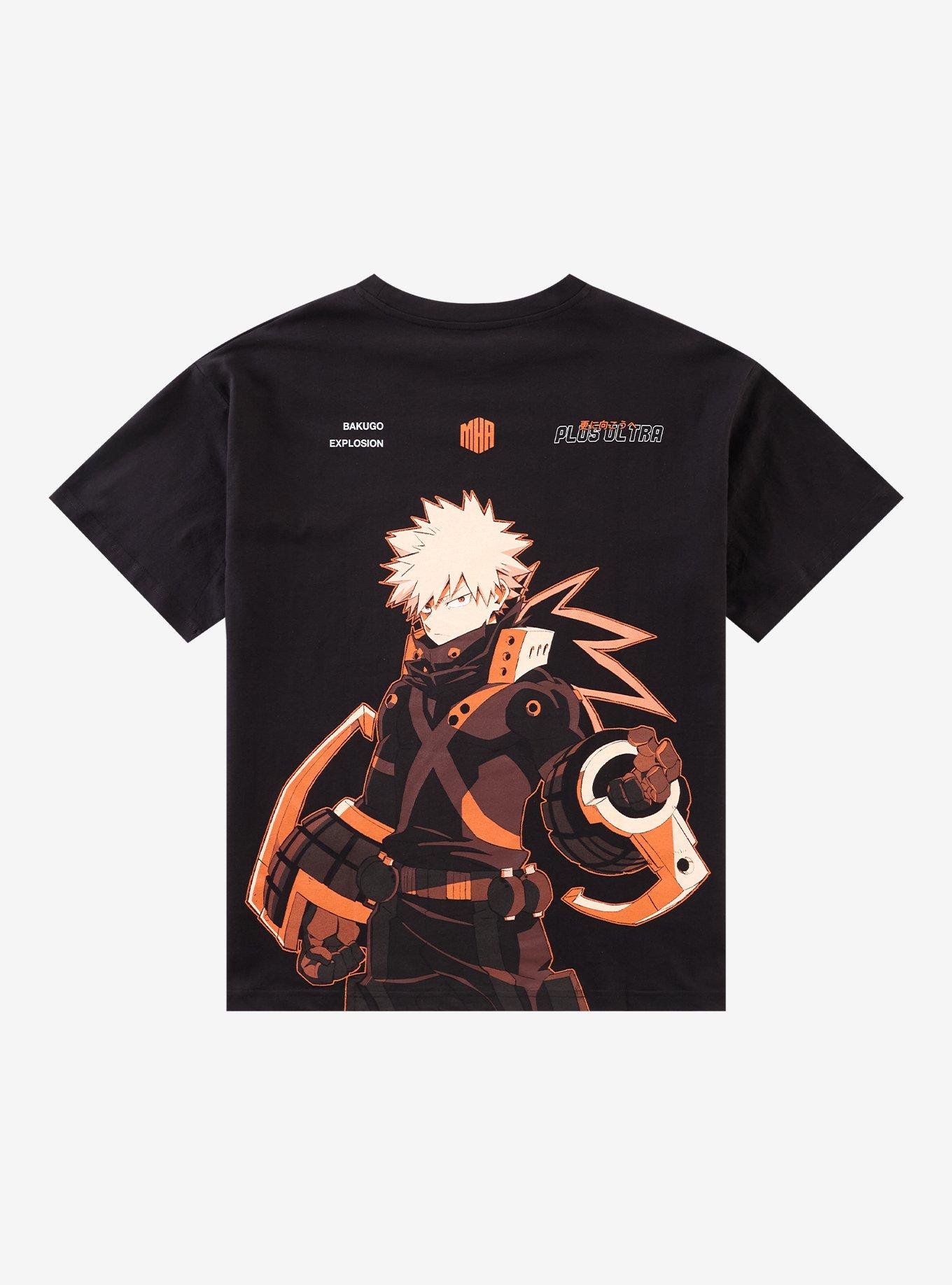 Village Hidden In Iron X Hot Topic My Hero Academia Bakugo T-Shirt Hot Topic Exclusive, , hi-res