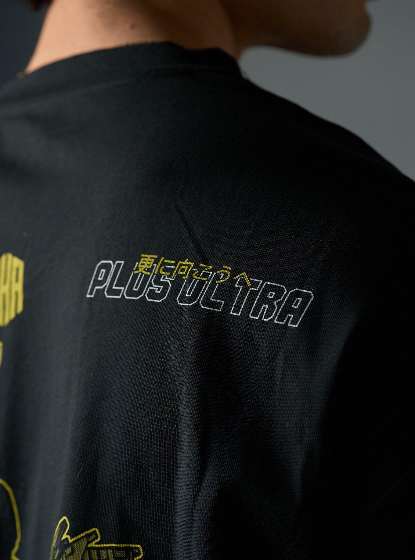 Village Hidden In Iron X Hot Topic My Hero Academia All Might T-Shirt Hot Topic Exclusive, BLACK, alternate - view 5
