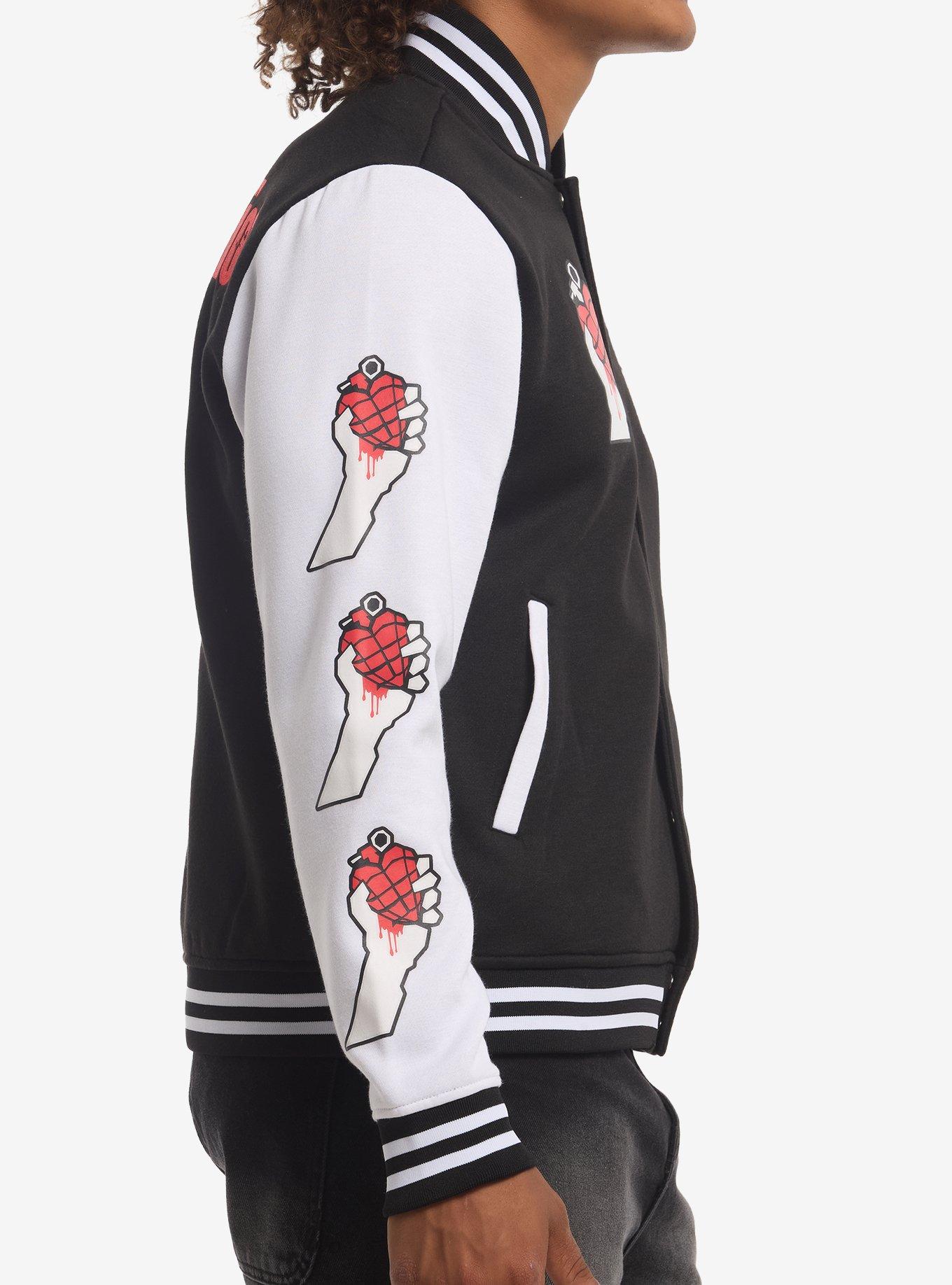 Green Day American Idiot Varsity Jacket, MULTI, alternate - view 4