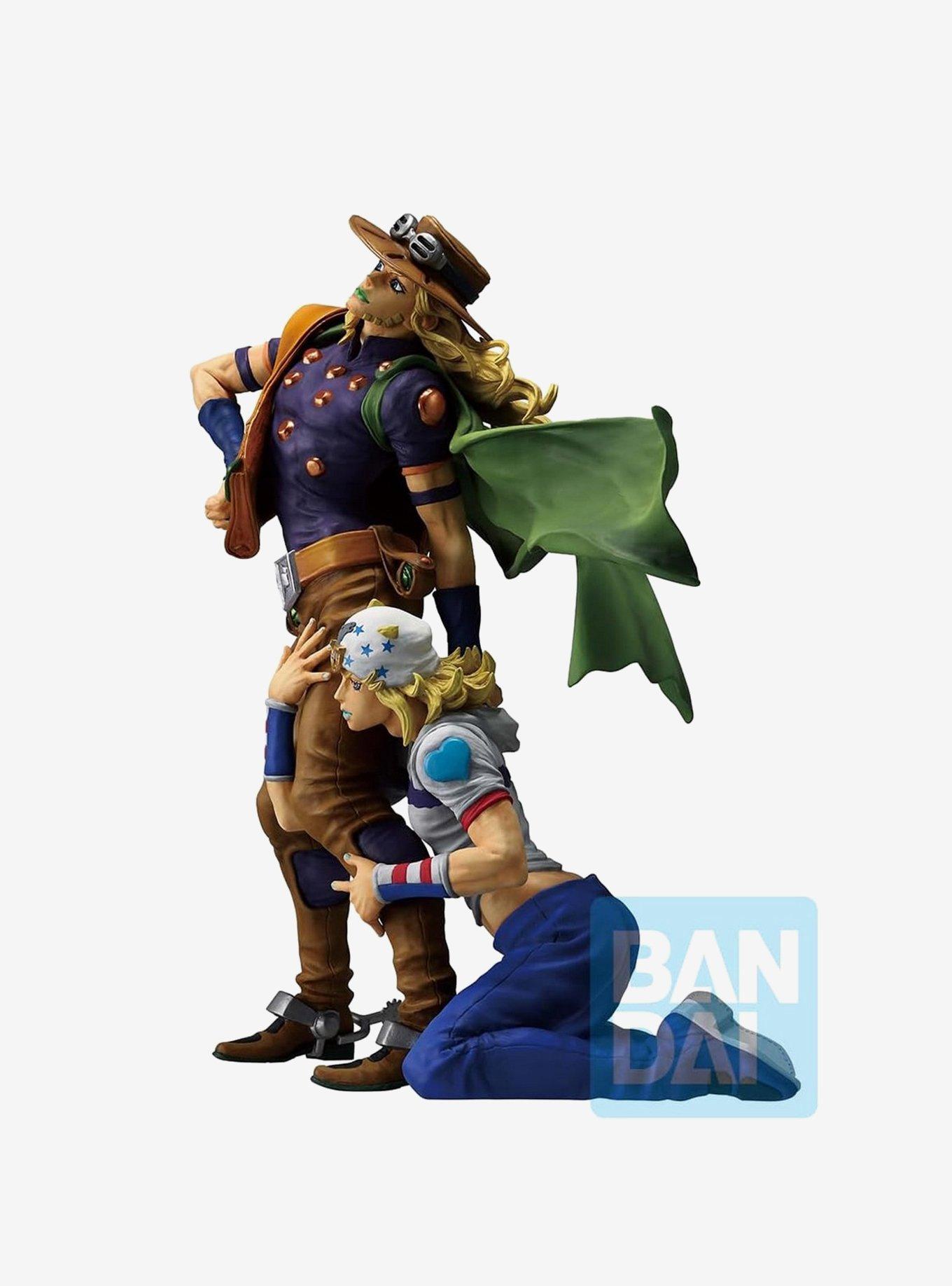 JoJo's Bizarre Adventure Masterlise Ichibansho Johnny Joestar & Gyro Zeppeli (The Gathering of Stars) Figure, , hi-res
