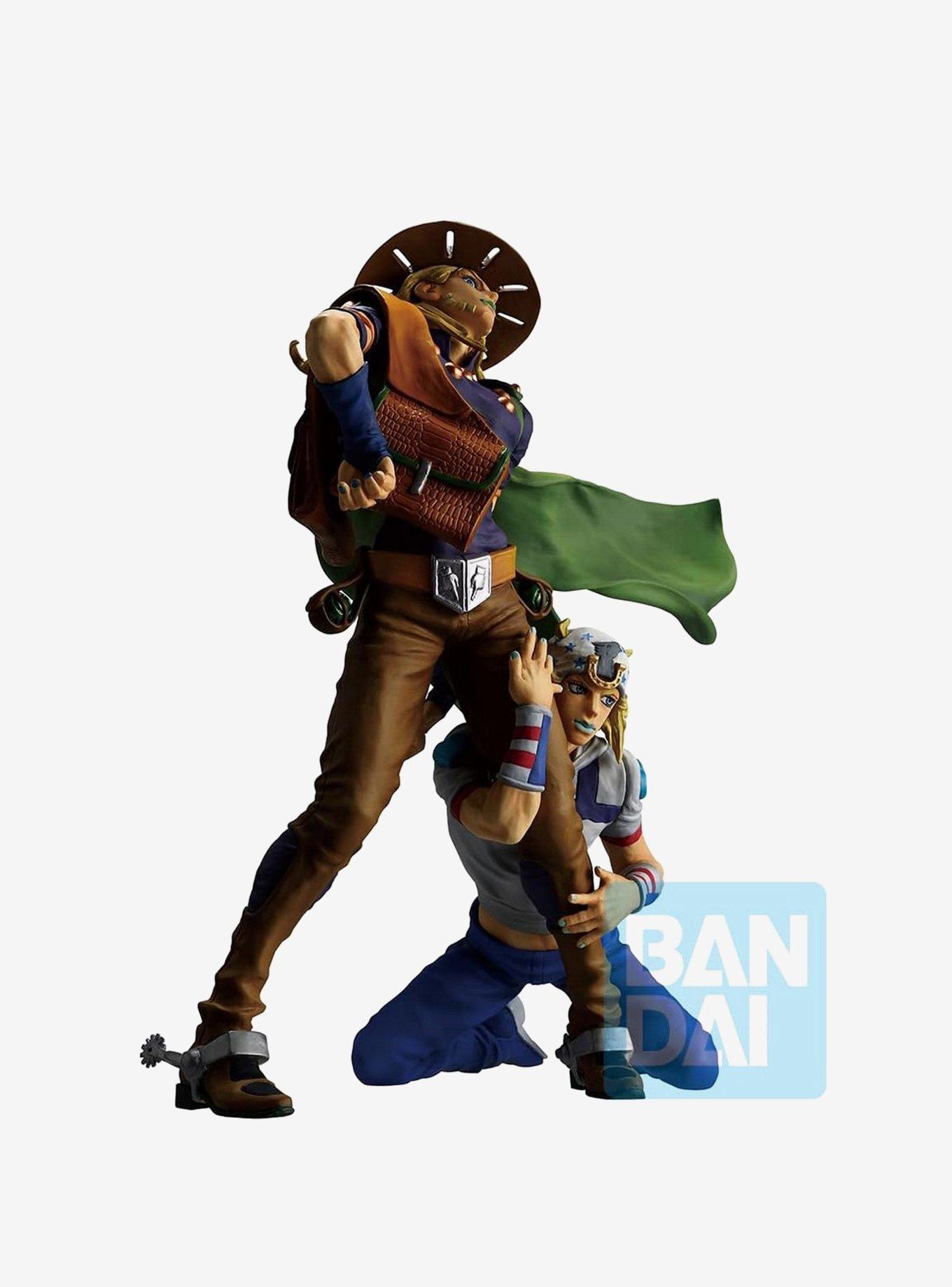 JoJo's Bizarre Adventure Masterlise Ichibansho Johnny Joestar & Gyro Zeppeli (The Gathering of Stars) Figure, , alternate - view 3