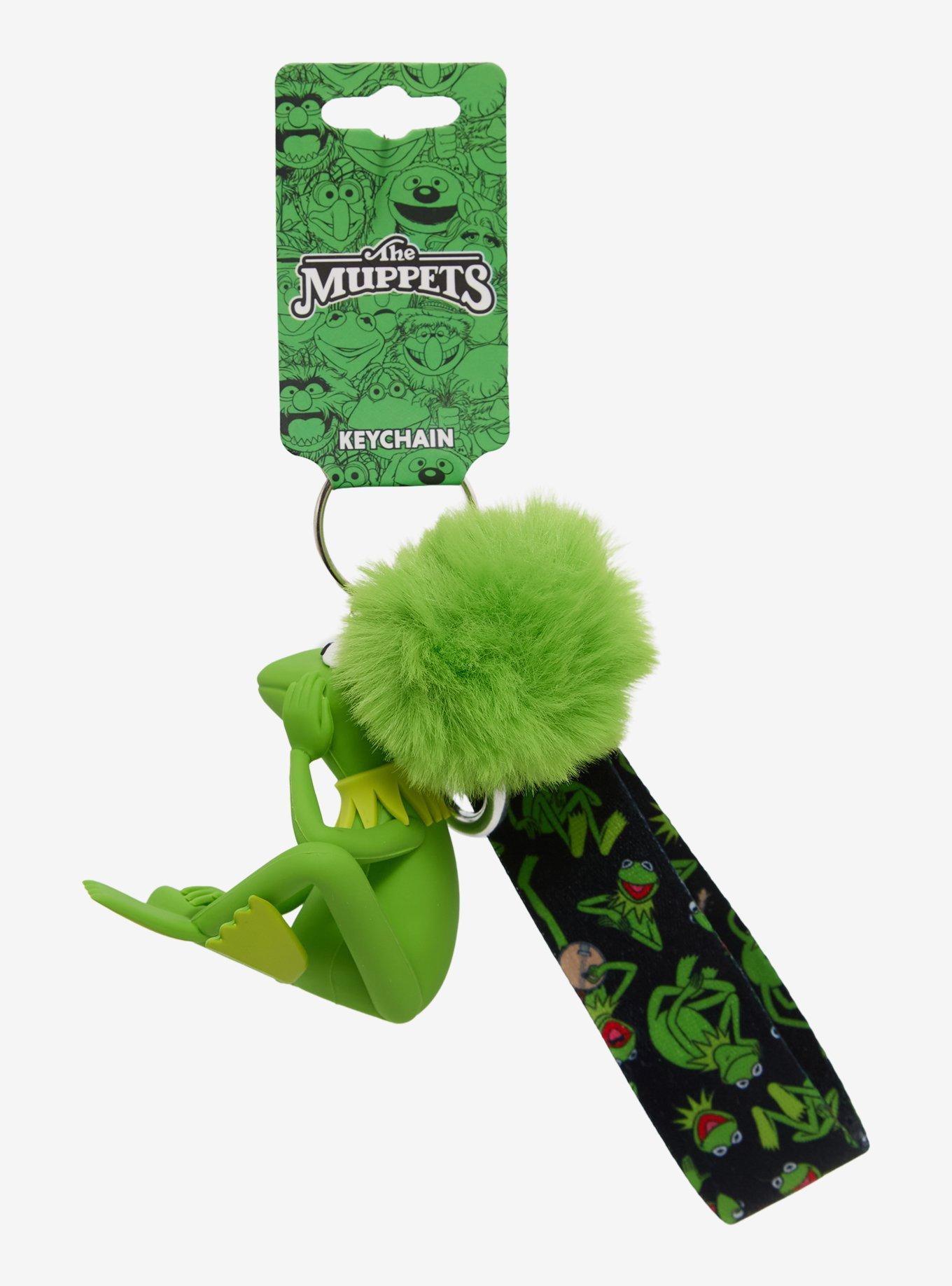 The Muppets Kermit Figural Multi-Charm Keychain - BoxLunch Exclusive, , hi-res