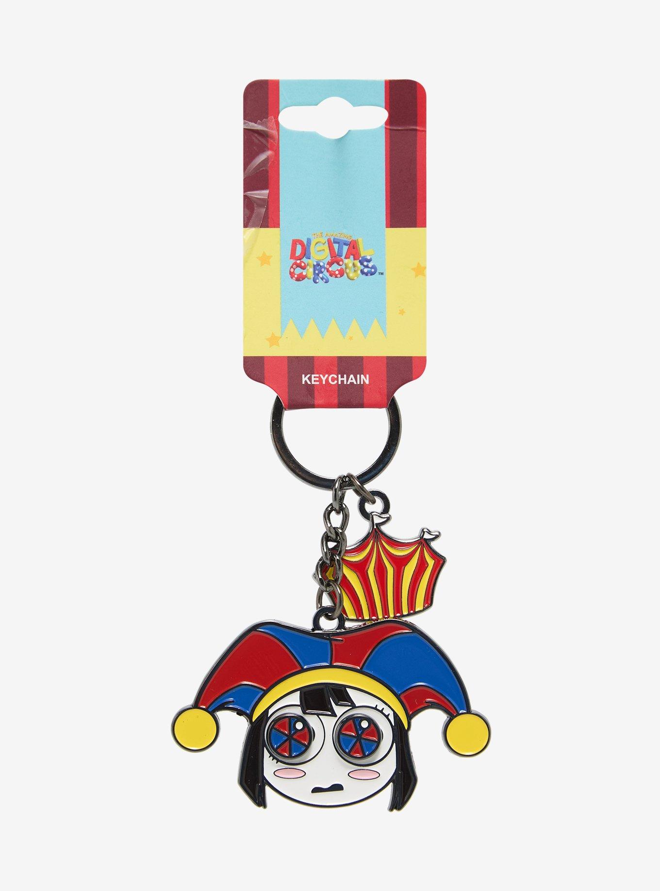 The Amazing Digital Circus Pomni Sliding Eyes Keychain - BoxLunch Exclusive, , hi-res