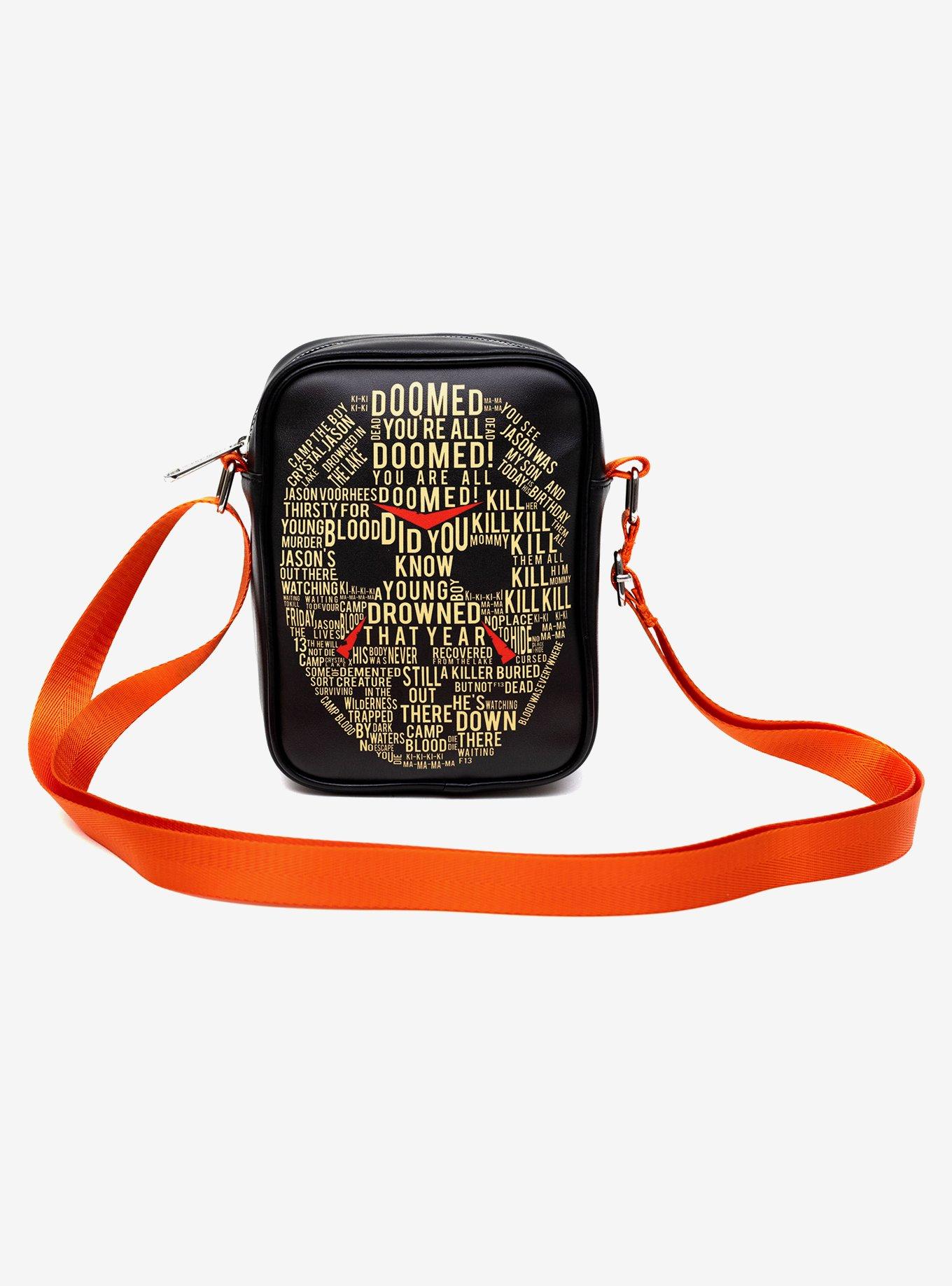 Friday The 13th Jason Hockey Mask Crossbody Backpack, , hi-res
