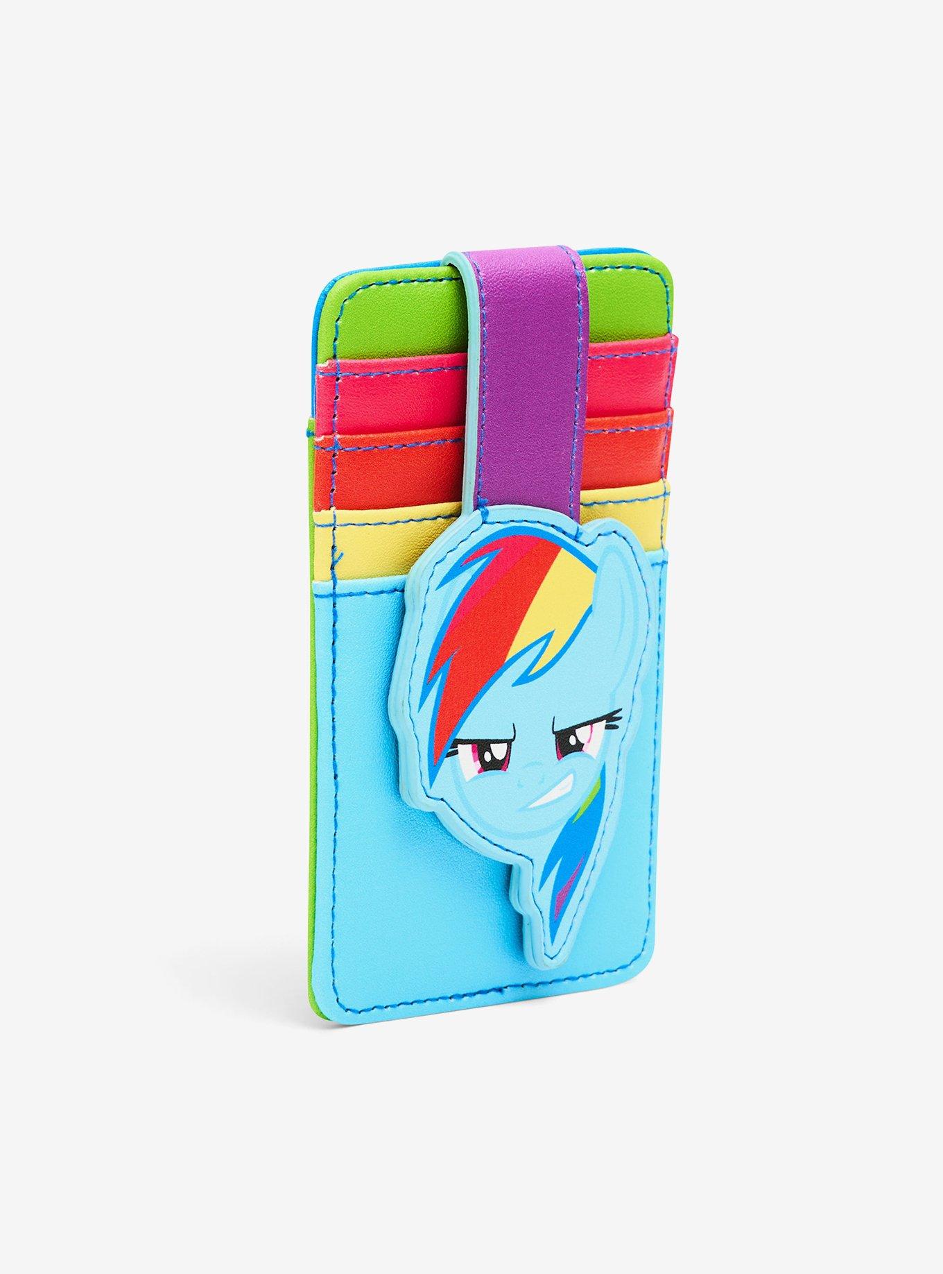 My Little Pony Rainbow Dash Face ID Card Holder Wallet, , alternate
