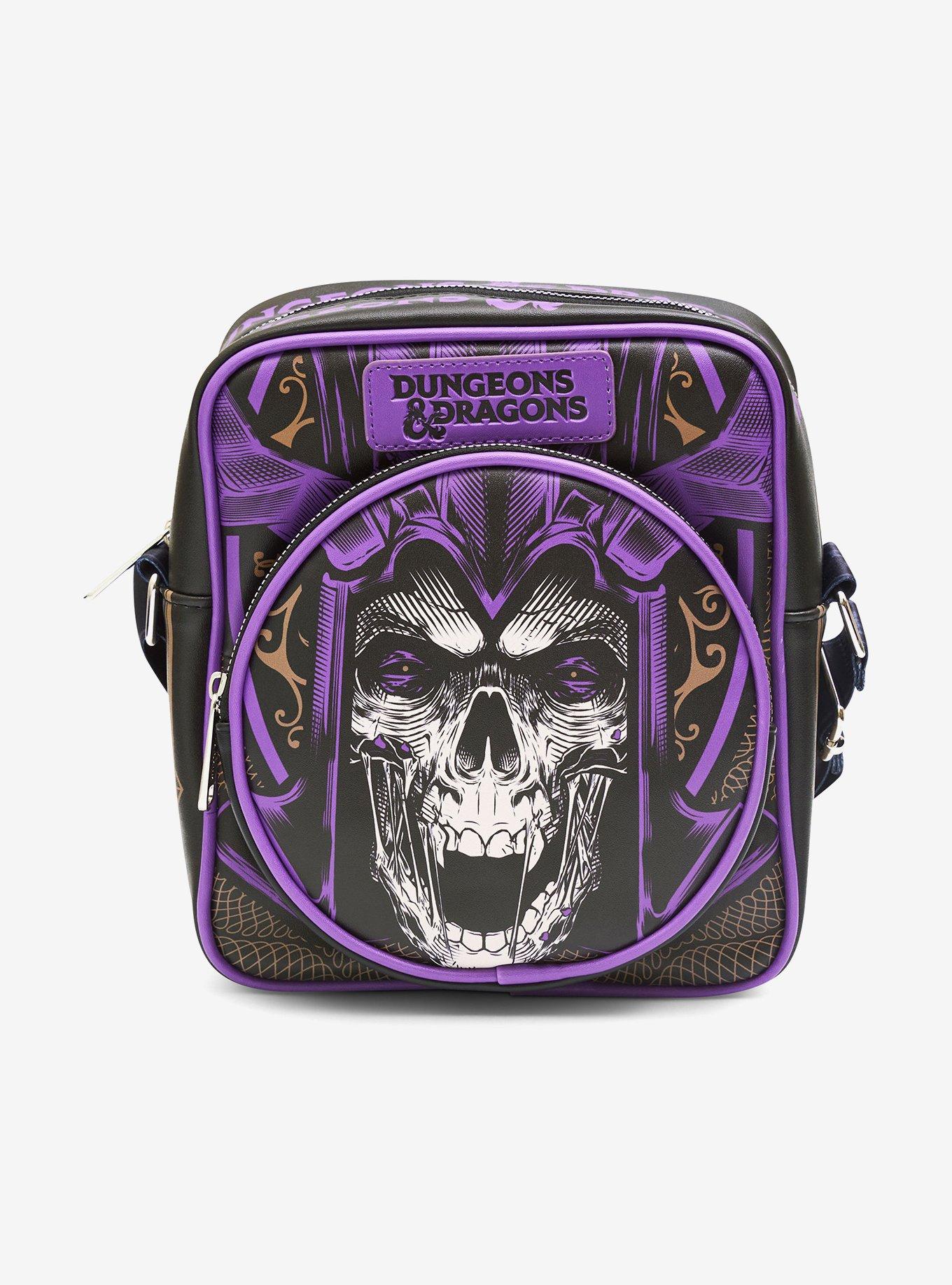 Dungeons & Dragons Dungeon Masters Guide Face Crossbody Bag, , alternate