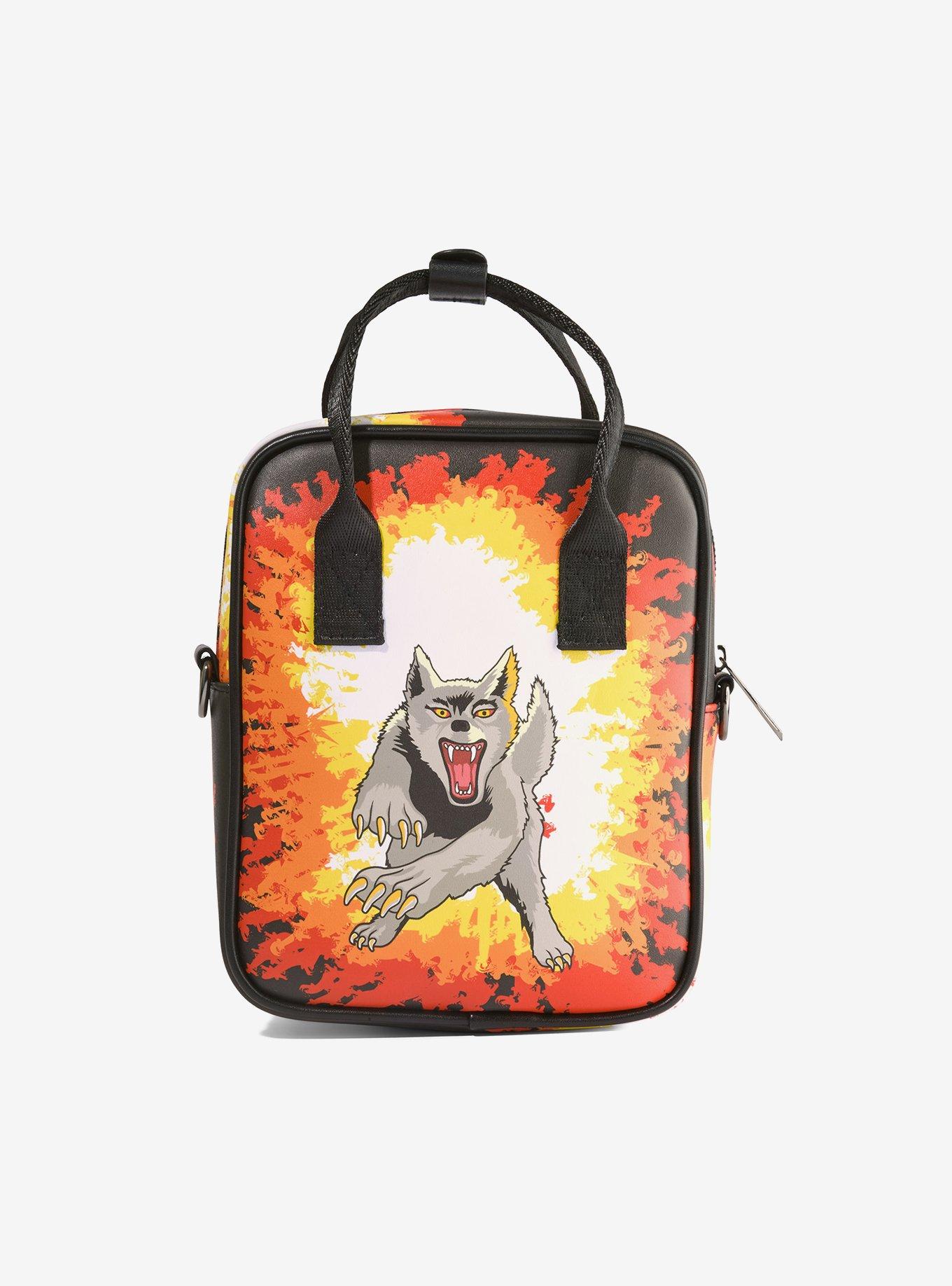 GI Joe Snake Eye & Timber Wolf Dog Explosion Crossbody Bag, , hi-res