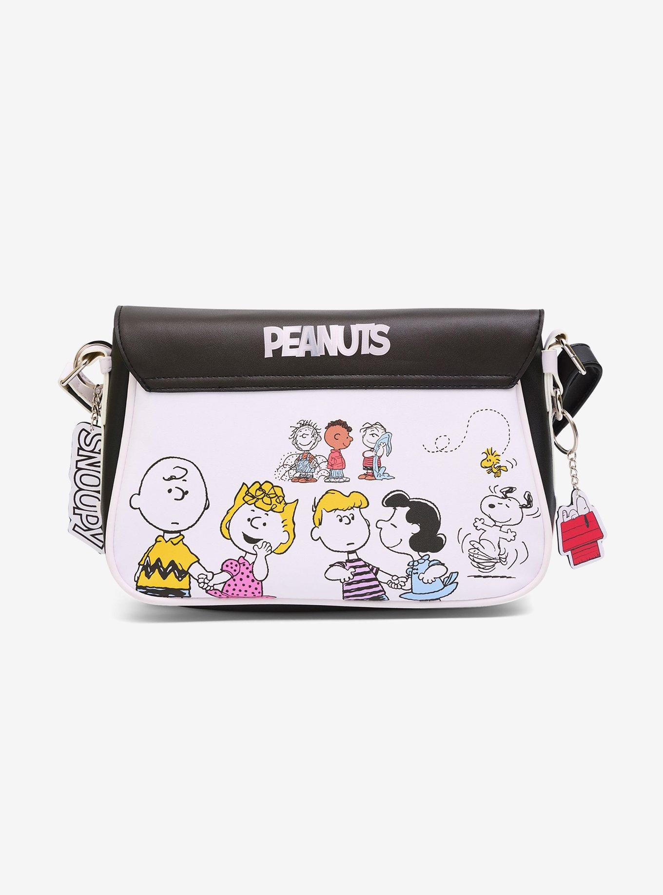 Peanuts Woodstock & Snoopy Goodness & Grief Fold Over Crossbody Bag, , hi-res