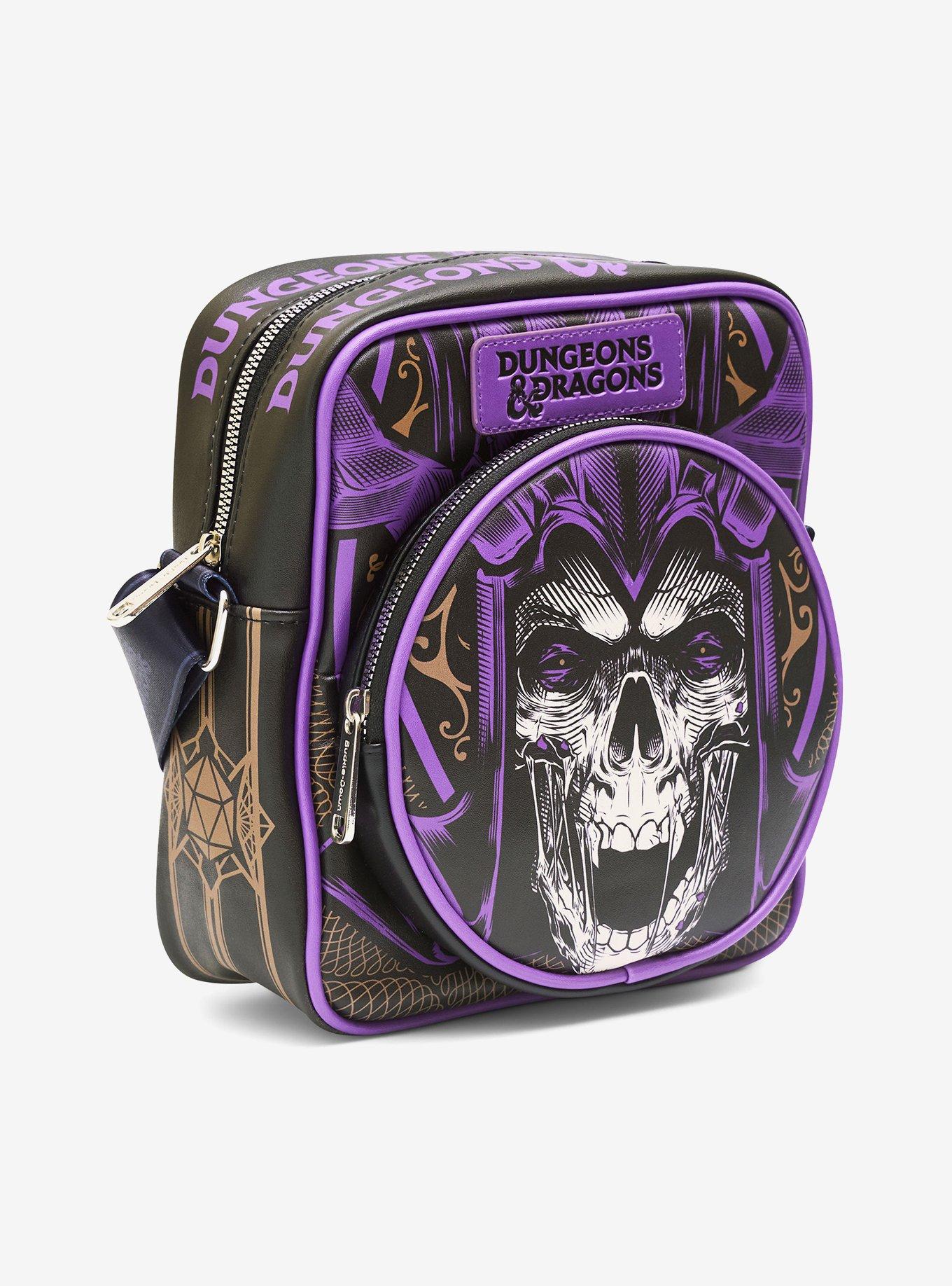 Dungeons & Dragons Dungeon Masters Guide Face Crossbody Bag, , alternate