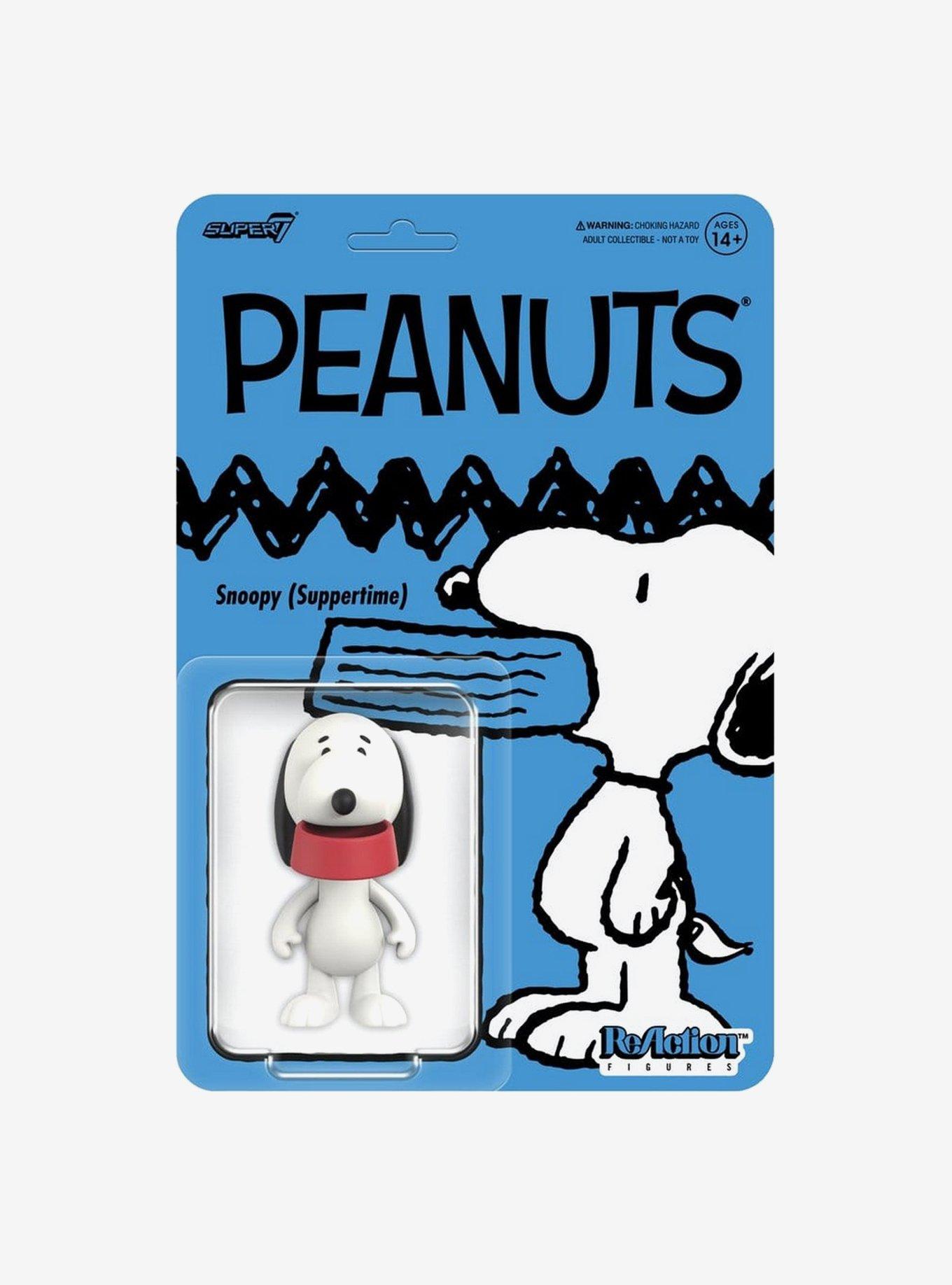 Super7 Peanuts ReAction Snoopy (Suppertime) Figure, , alternate