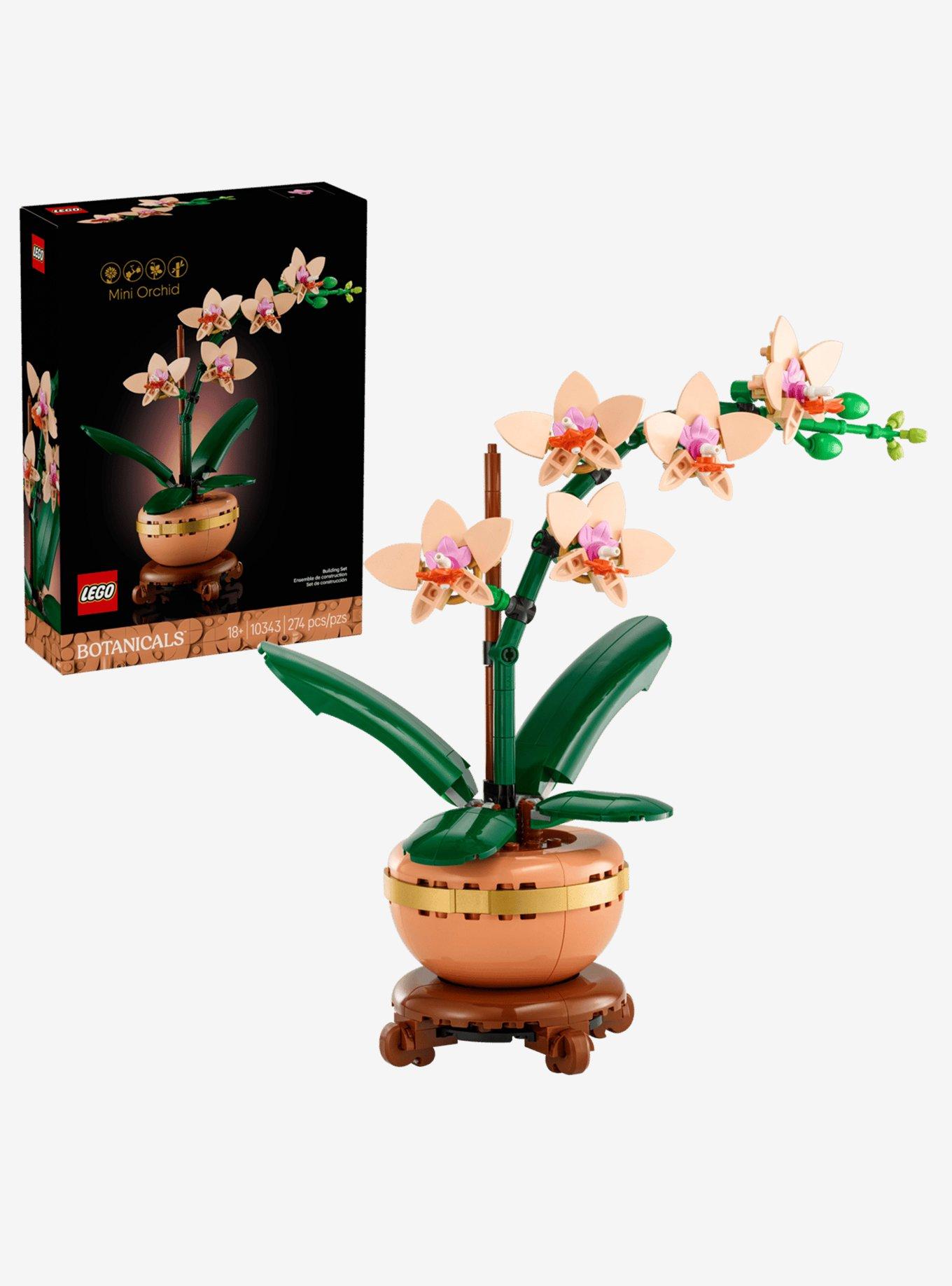 Lego Botanicals Mini Orchid Build Set, , alternate