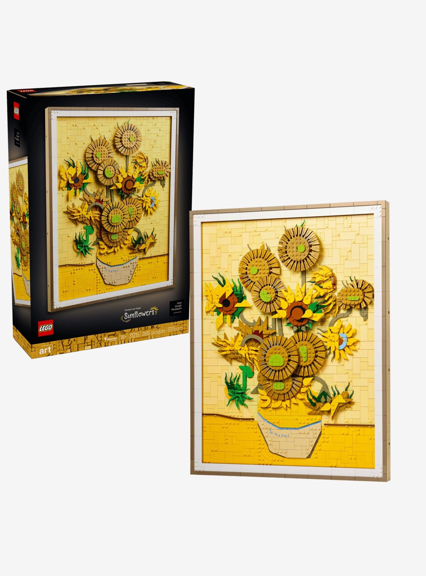 Lego Van Gogh Sunflowers Build Set, , hi-res
