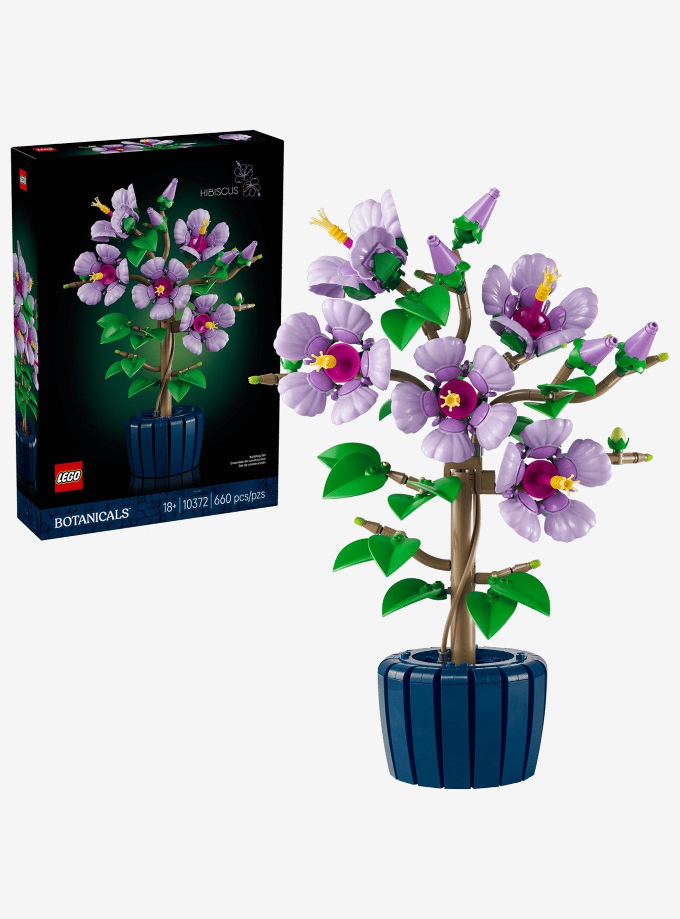 Lego Botanicals Hibiscus Flower Build Set, , hi-res