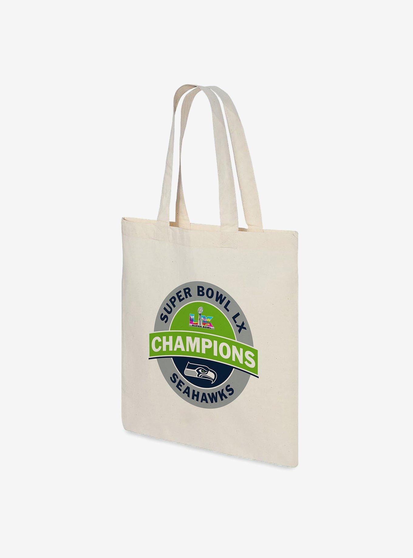 NFL Super Bowl 2026 Seattle Seahawks Champs Mission Tote Bag, , hi-res