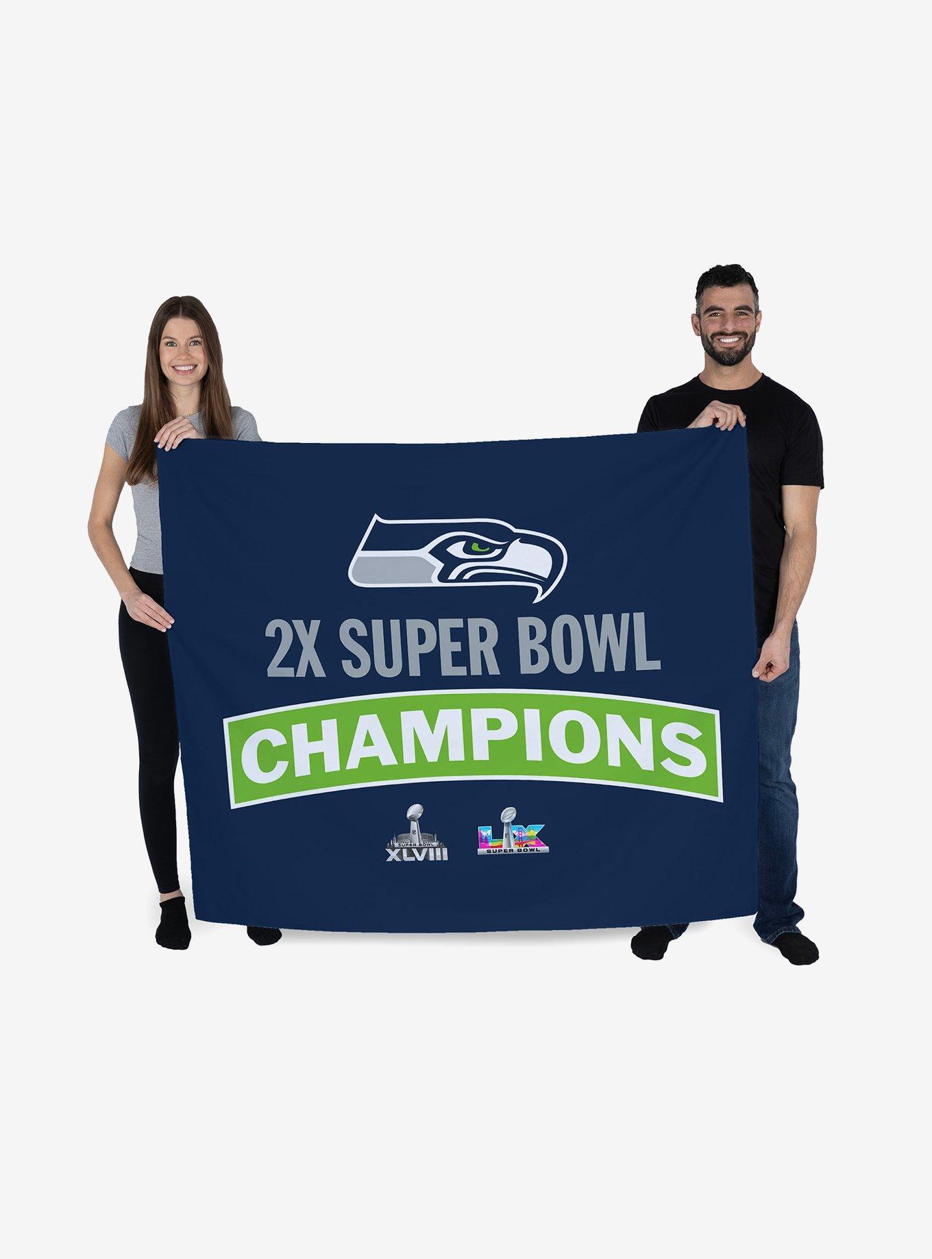 NFL Super Bowl 2026 Seattle Seahawks Multi Champs Grind Wall Hanging, , alternate - view 2
