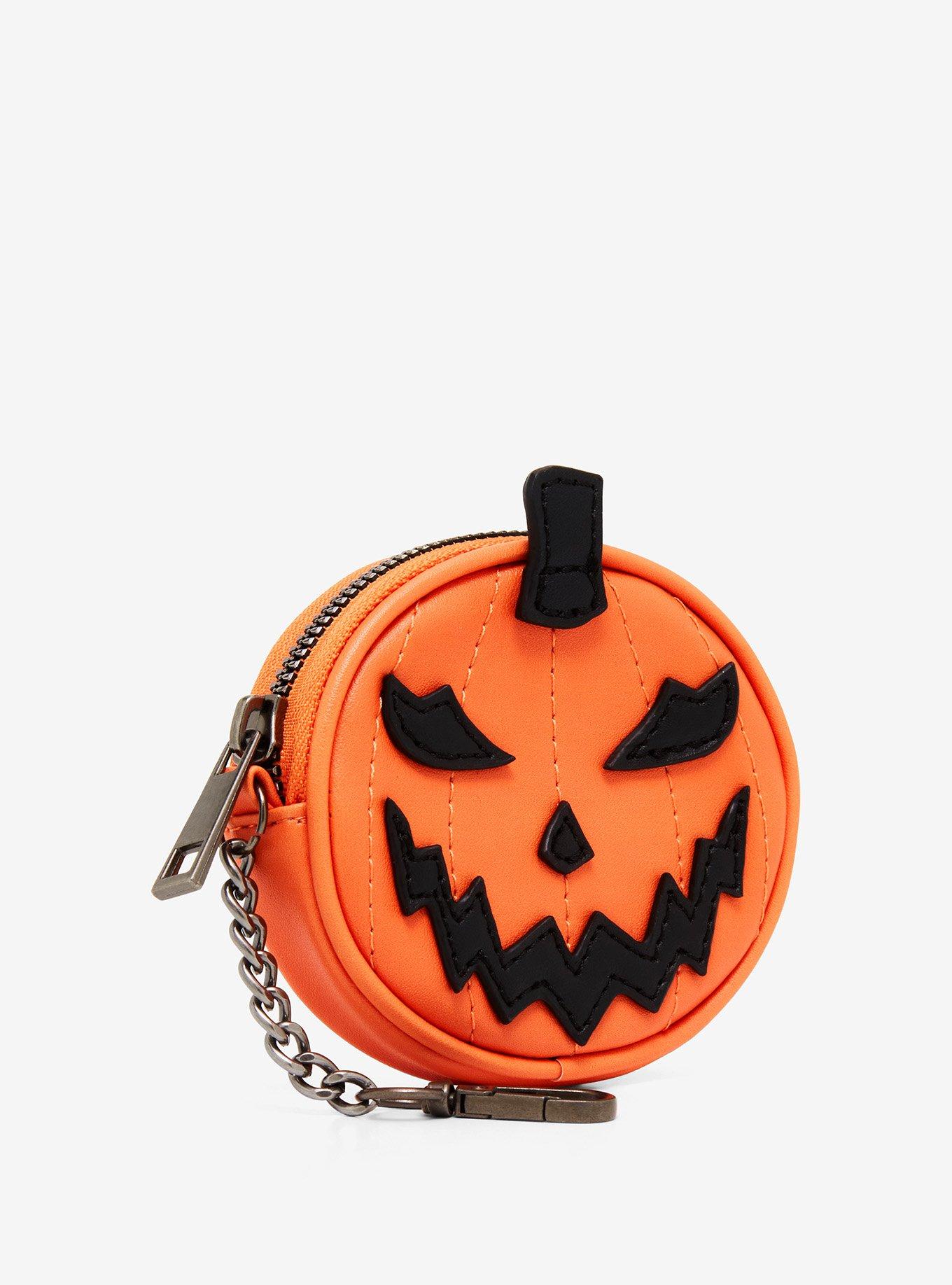 Jack-O'-Lantern Coin Purse, , hi-res