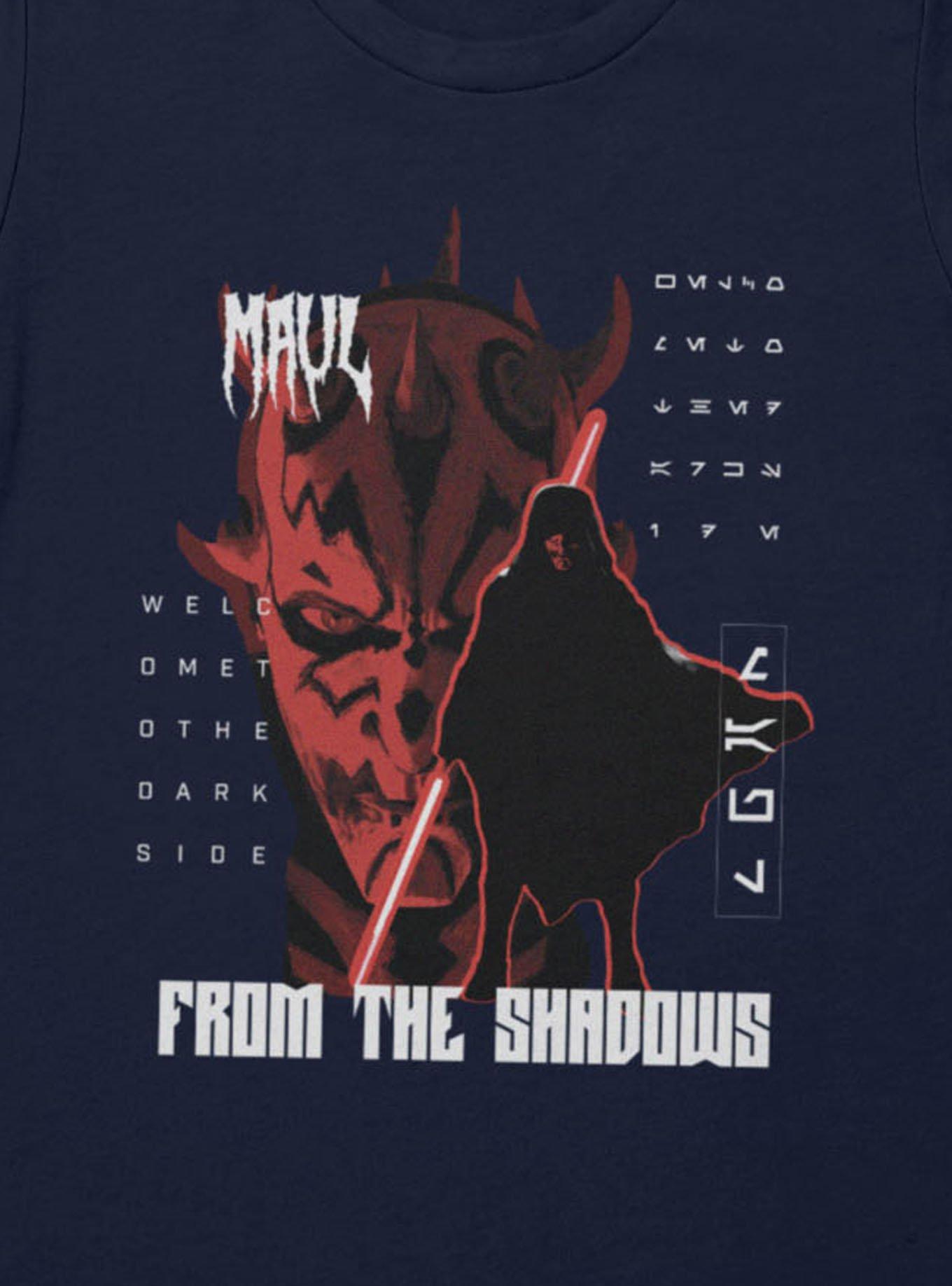 Star Wars: Maul Shadow Lord From The Shadows Welcome Womens T-Shirt Box Lunch Exclusive, , hi-res