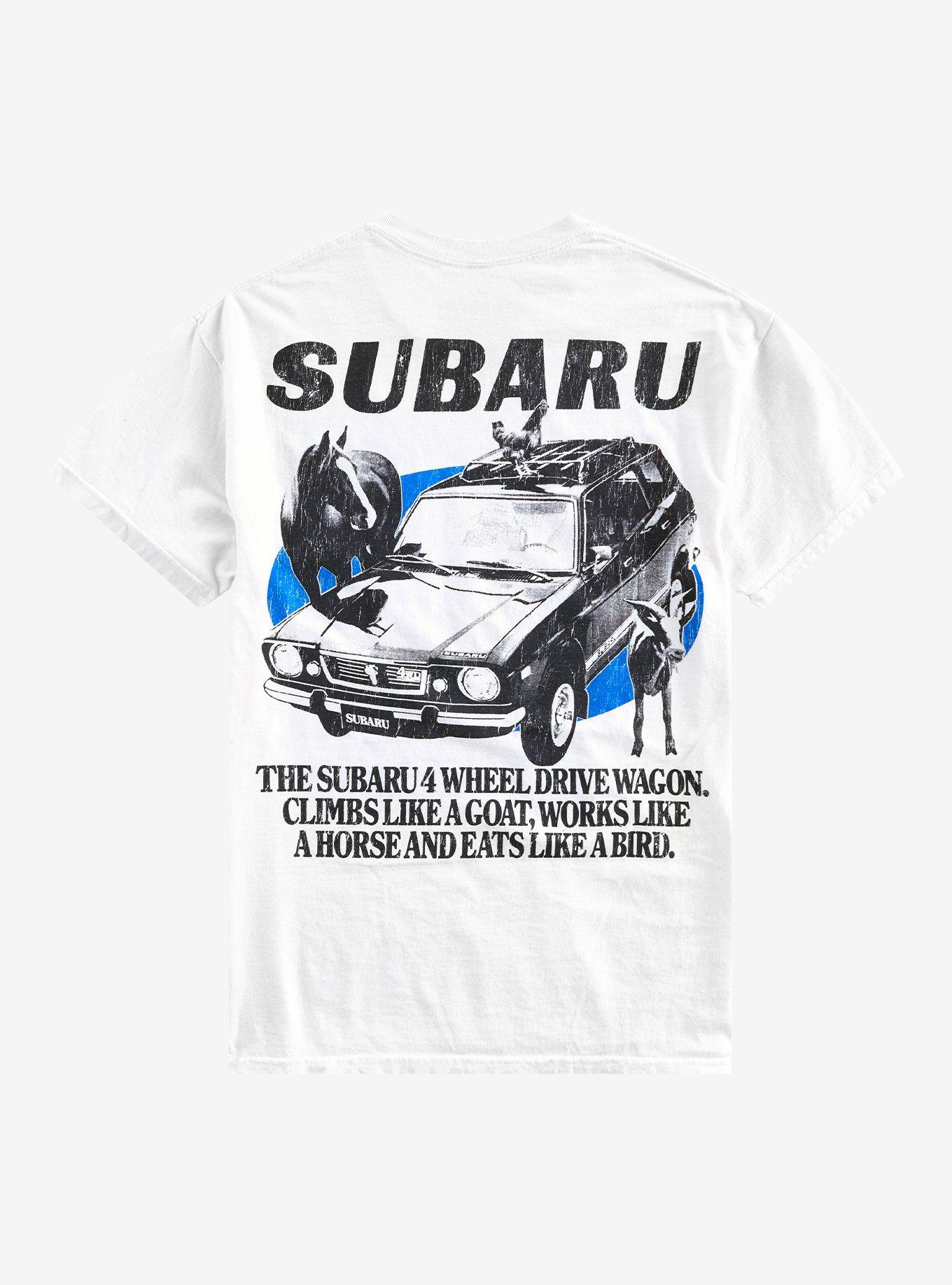 Subaru Wagon Climbs Like A Goat T-Shirt, , hi-res