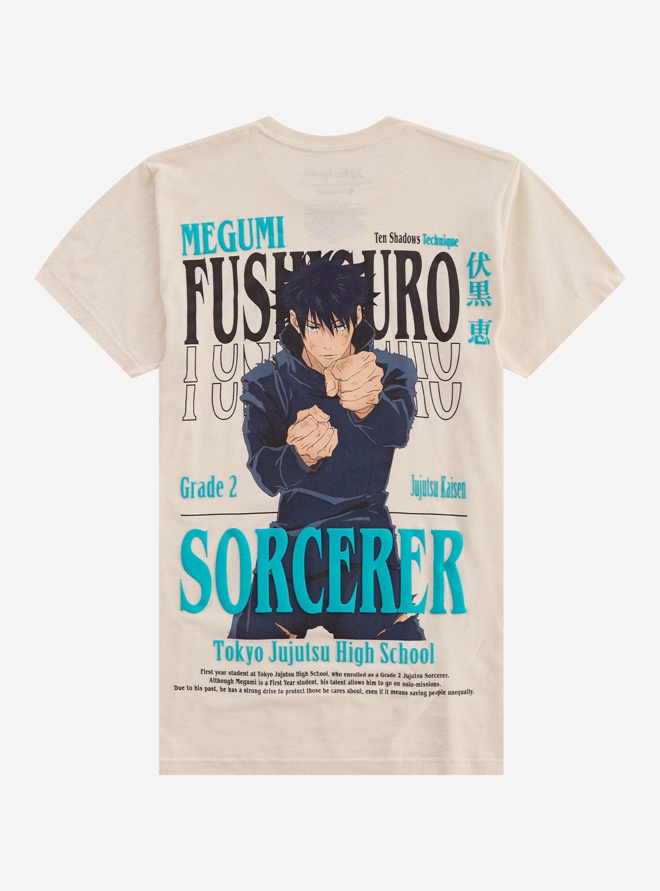 Jujutsu Kaisen Megumi Ten Shadows T-Shirt, , hi-res
