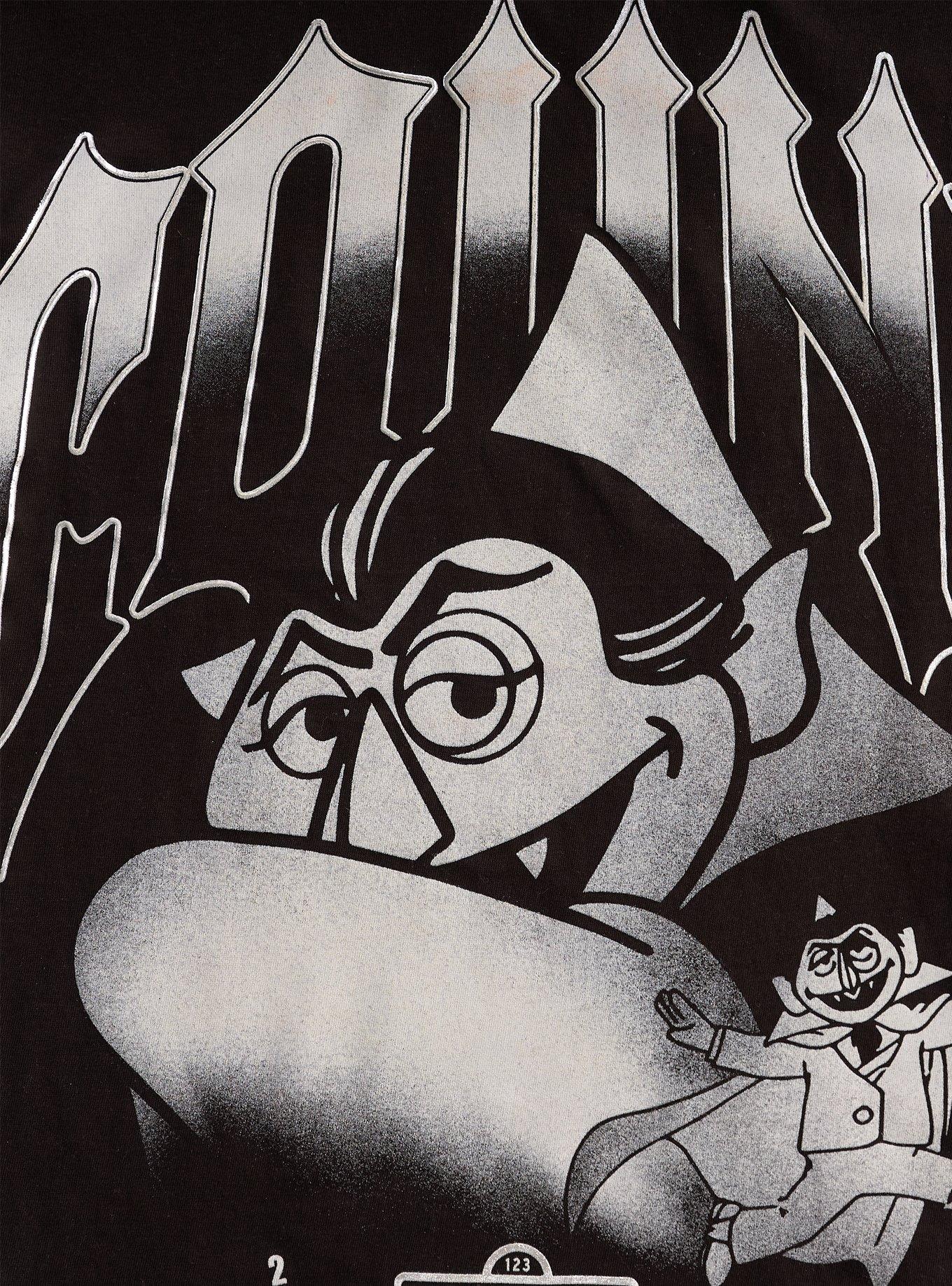 Sesame Street Count Von Count Metal T-Shirt, , hi-res