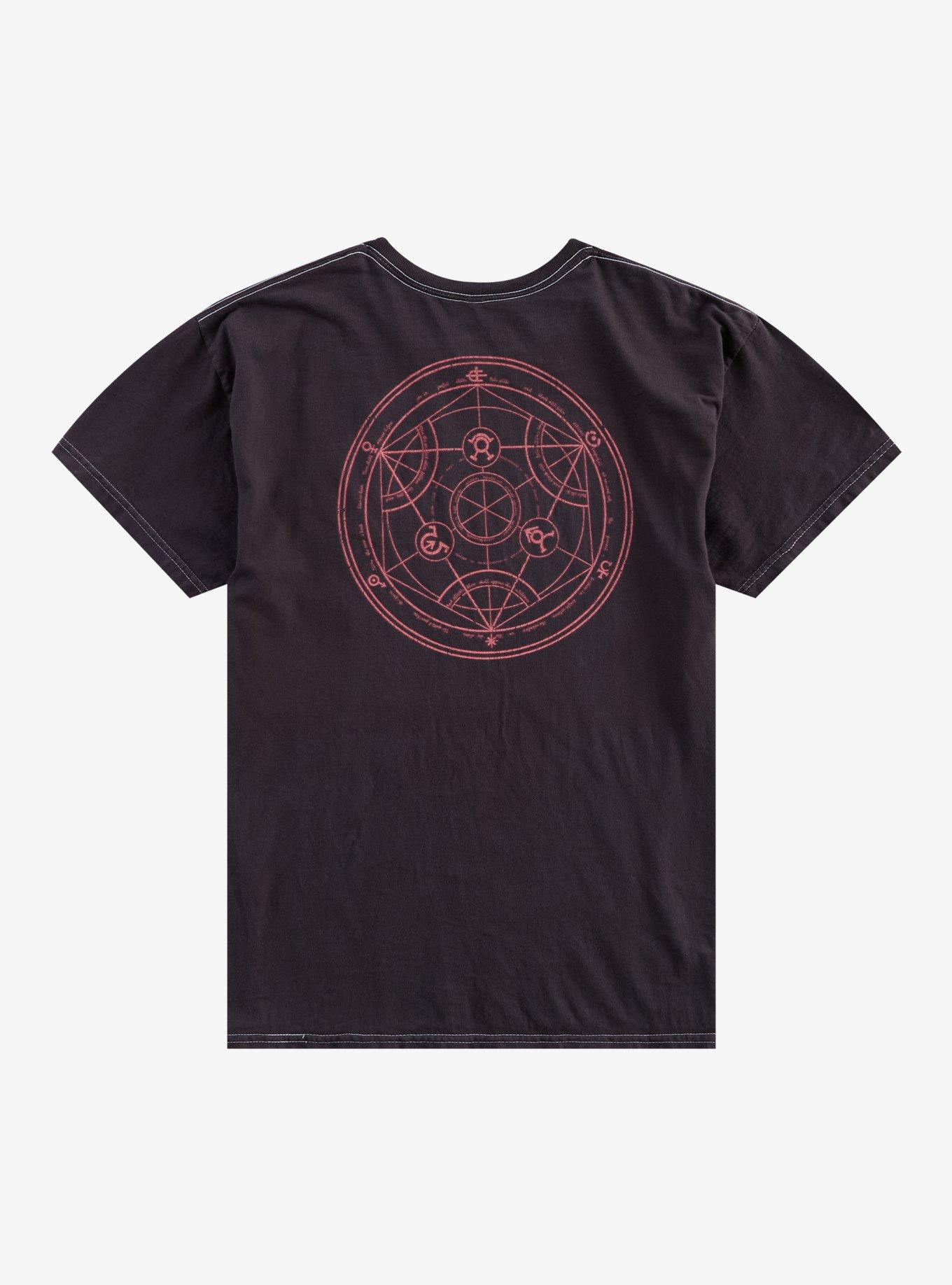 Fullmetal Alchemist: Brotherhood Poster Dark Wash T-Shirt, , hi-res