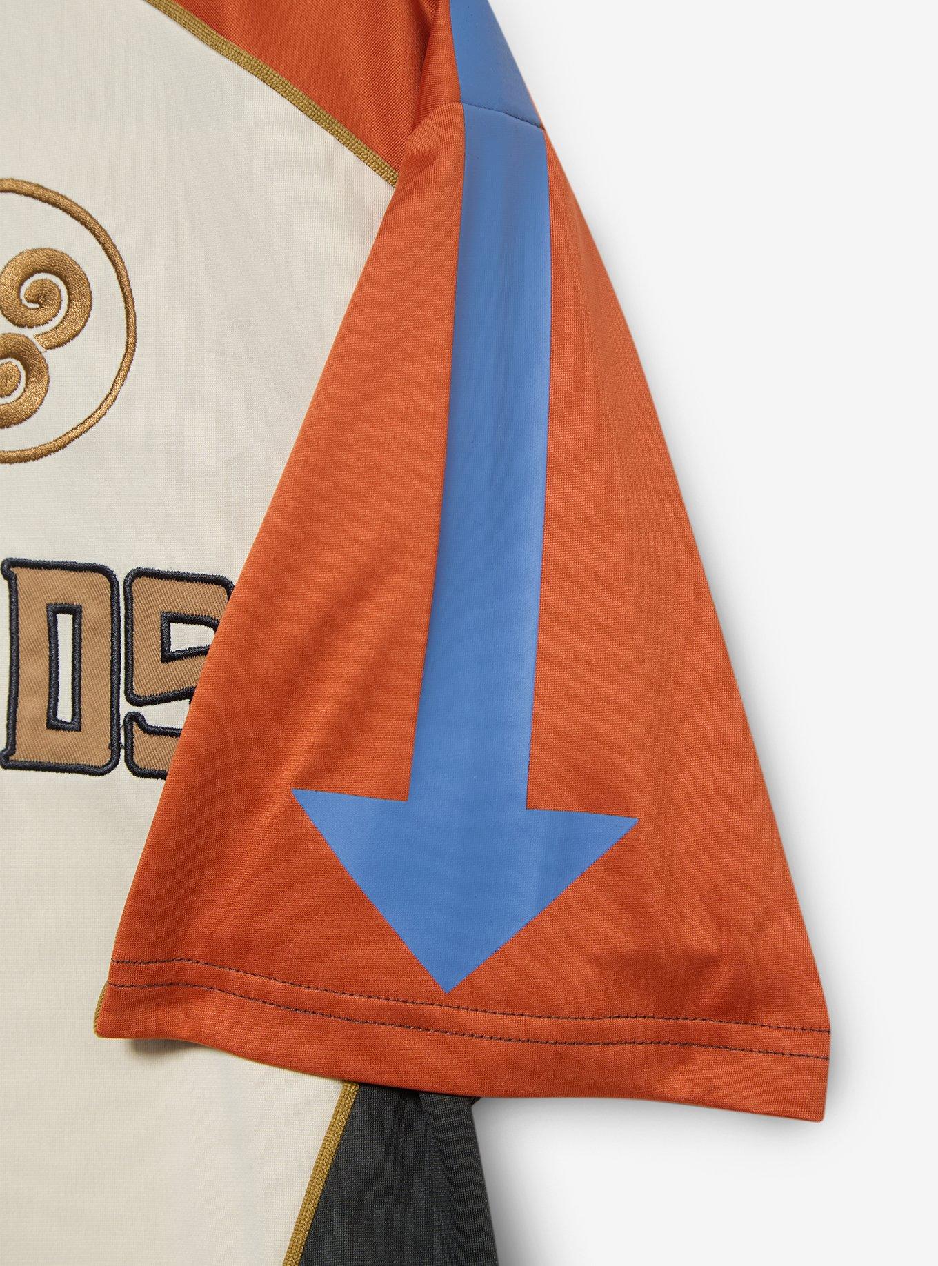 Avatar: The Last Airbender Aang Air Nomads Football Jersey - BoxLunch Exclusive, MULTI, alternate - view 4