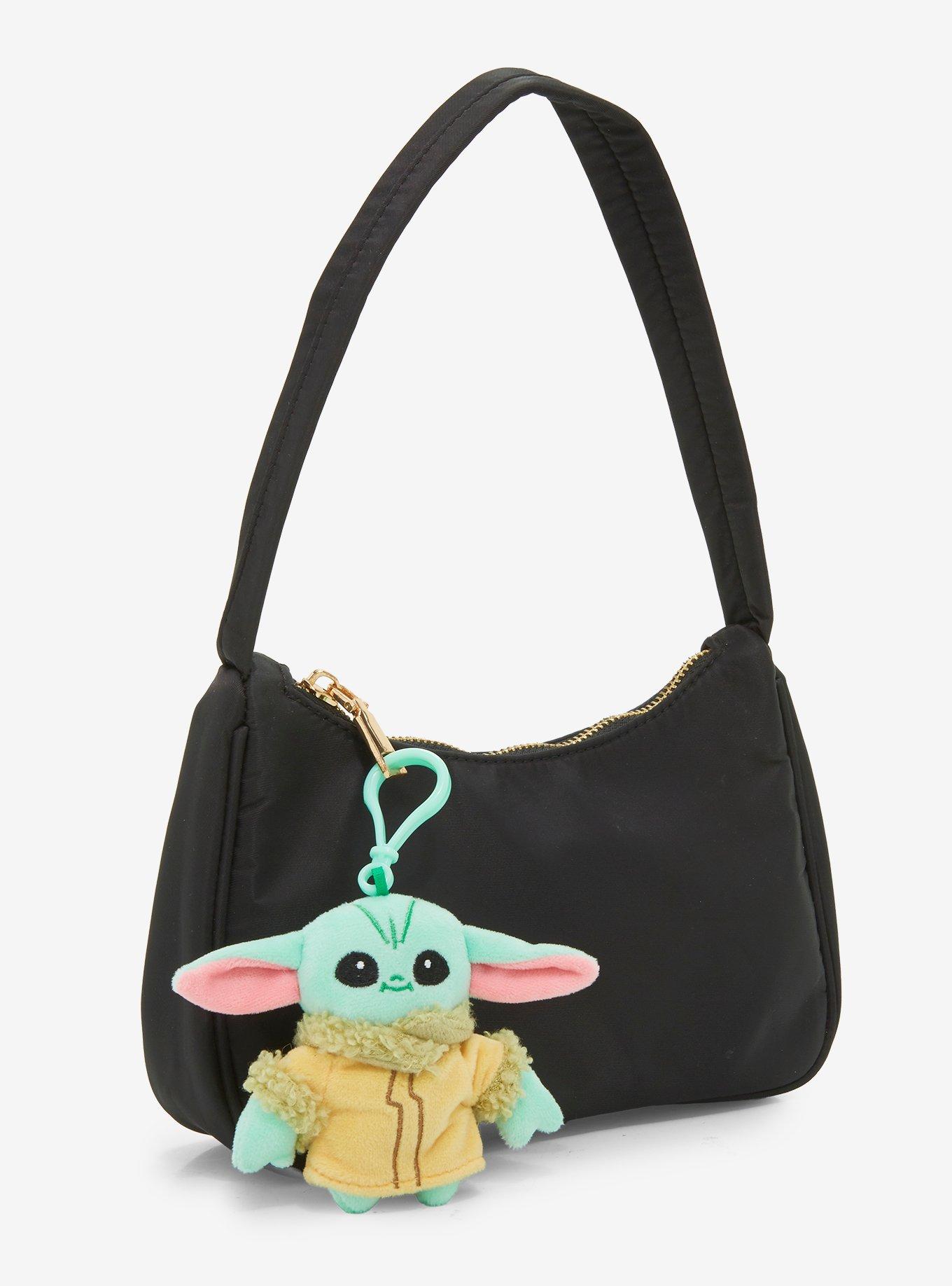 Star Wars The Mandalorian Grogu Plush Bag Charm, , alternate - view 3