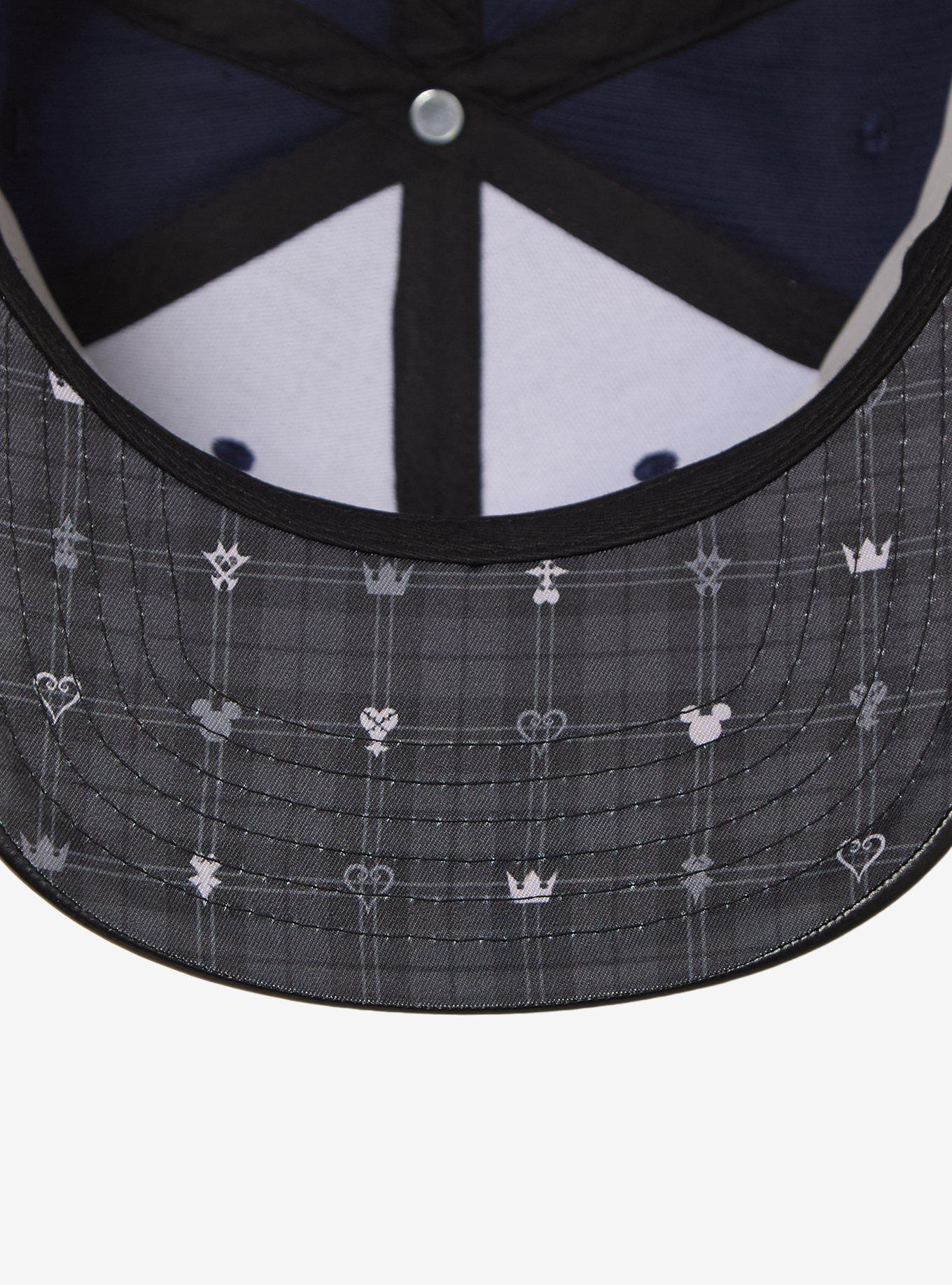 Disney Kingdom Hearts Emblem Corduroy Ball Cap - BoxLunch Exclusive, , alternate - view 5